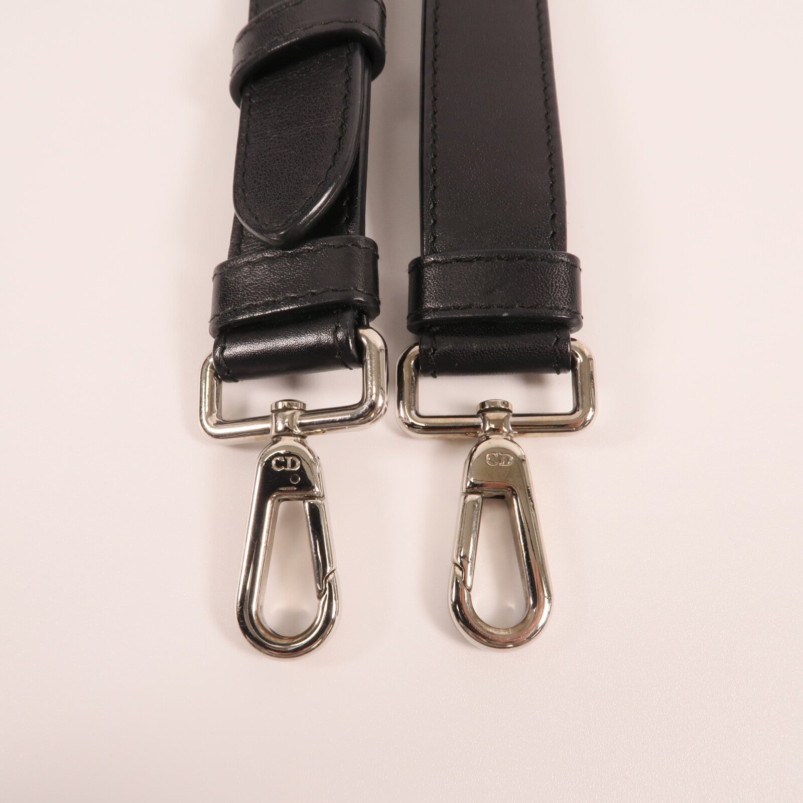 Dior 牛皮皮革Hand Bag銀扣手挽肩背兩用袋