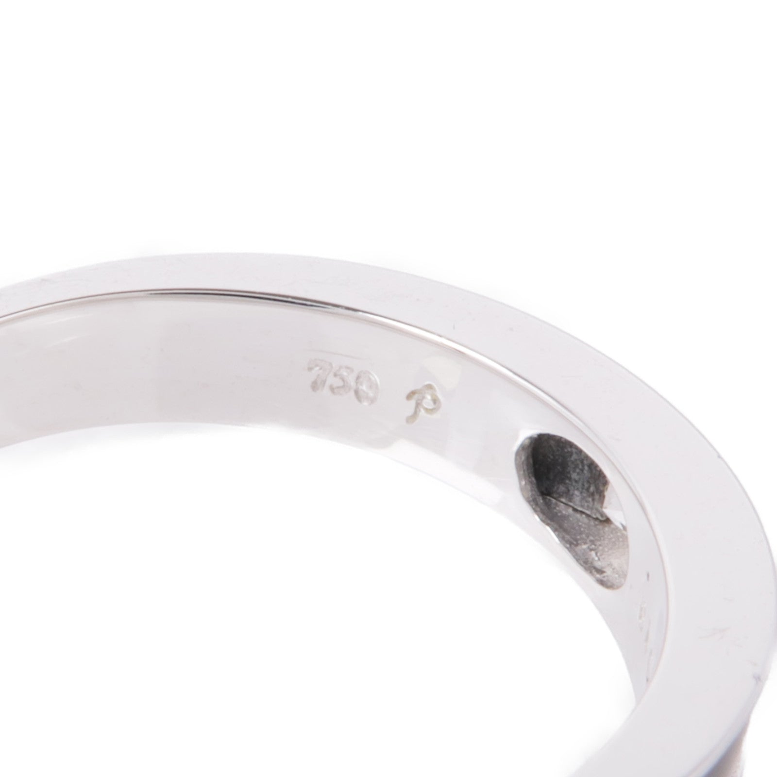 JEWELRY 【激減優惠】18K白金/珍珠母貝Diamond Ring鑽石戒指US#6.25