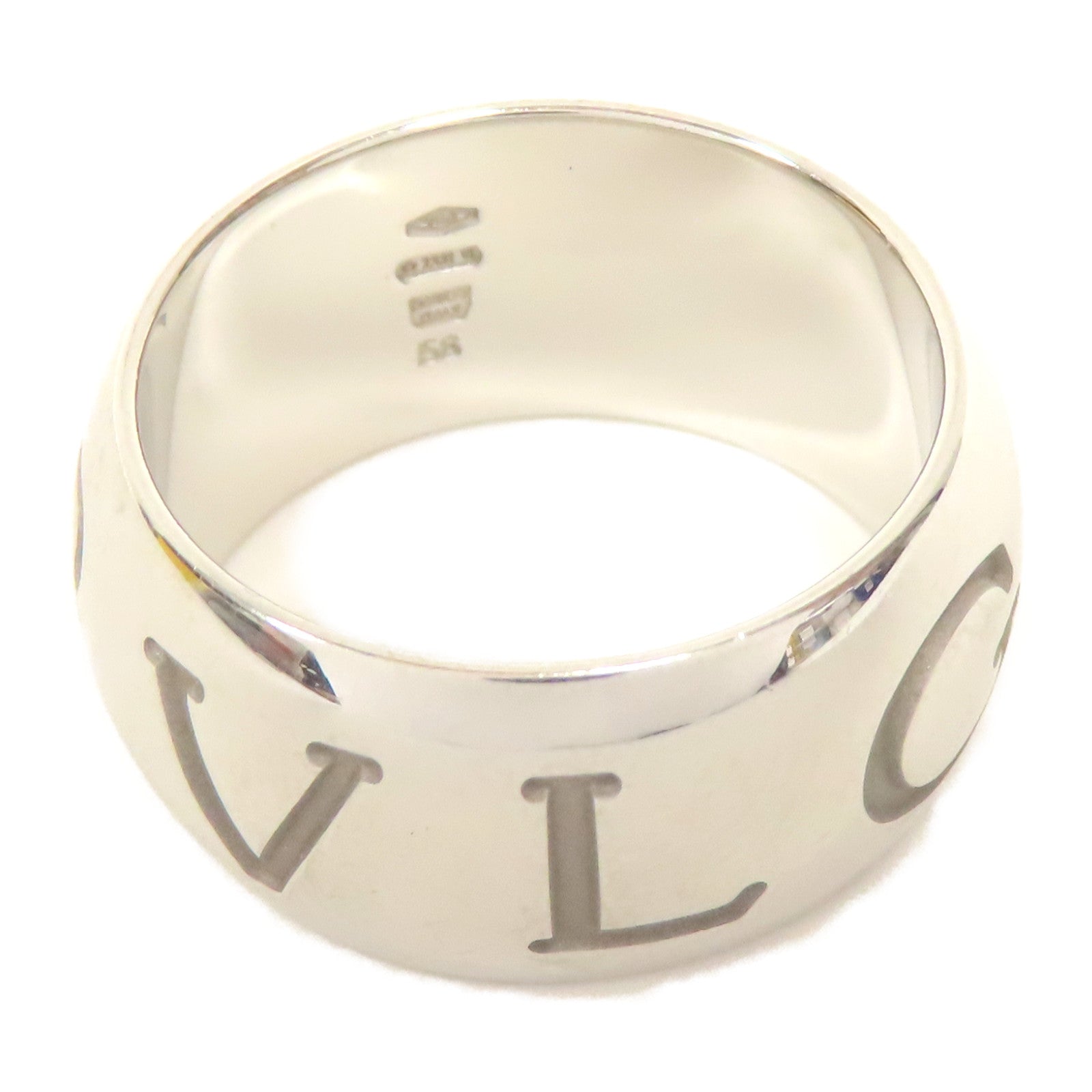 BVLGARI **【激減優惠】18K白金Ring戒指US#7銀色