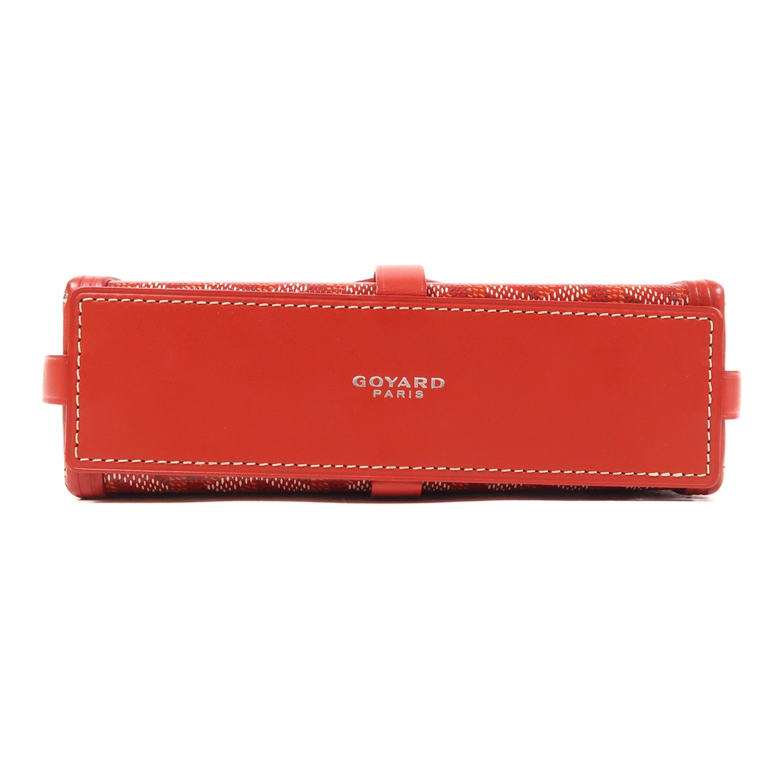 GOYARD 【激減優惠】塗層帆布Minaudiere Trunk銀扣肩背袋