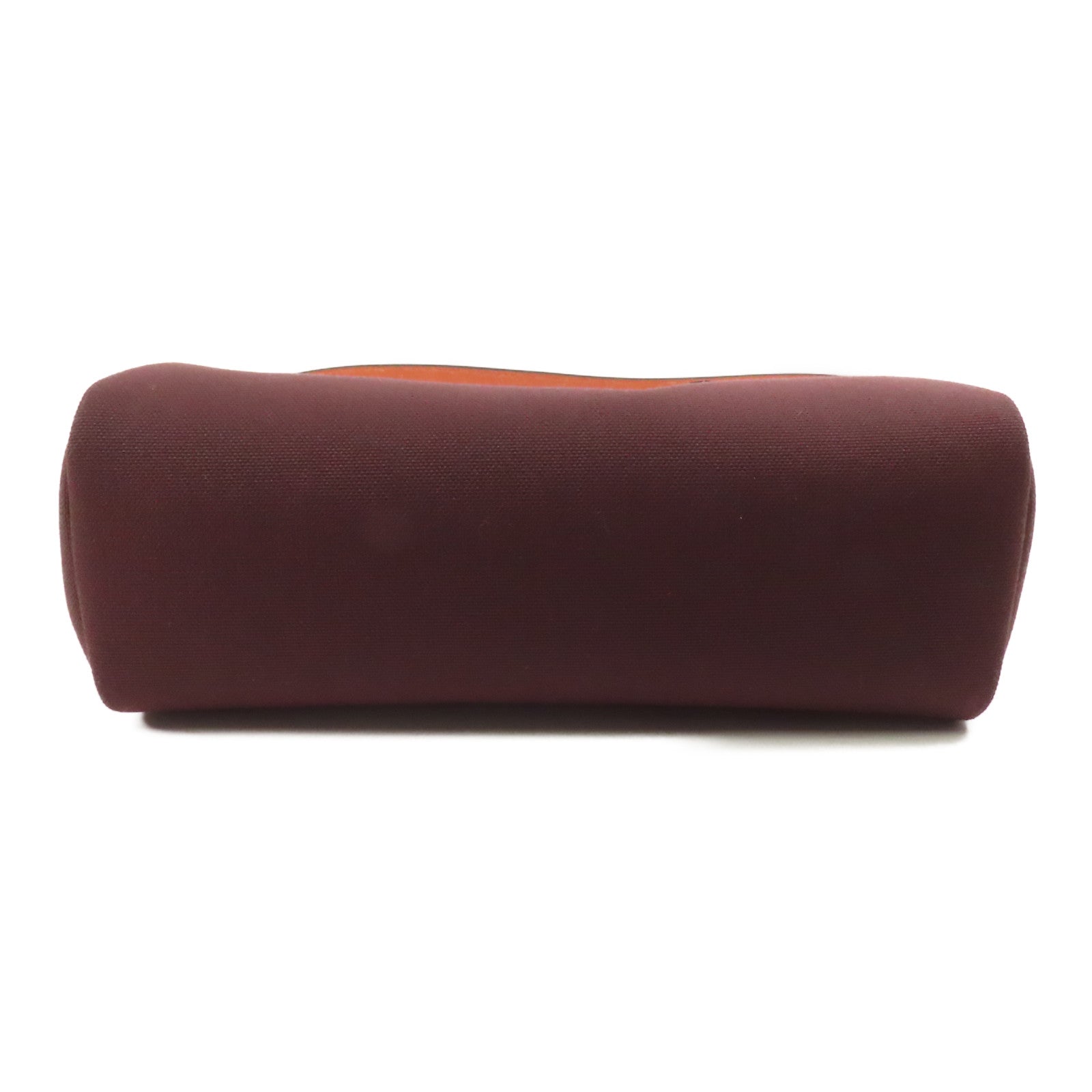 HERMES 帆布Herbag PM手挽肩背兩用袋Rouge Sellier