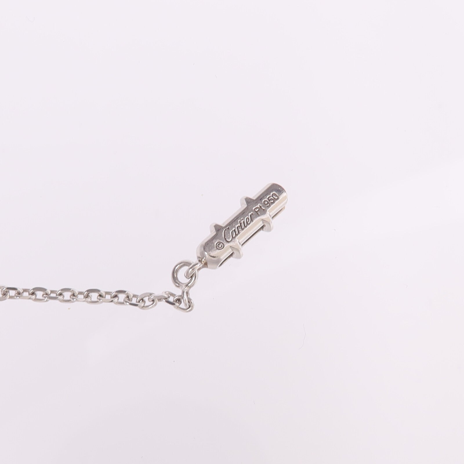 CARTIER PT950鉑金/18K白金Diamond Necklace鑽石項鍊