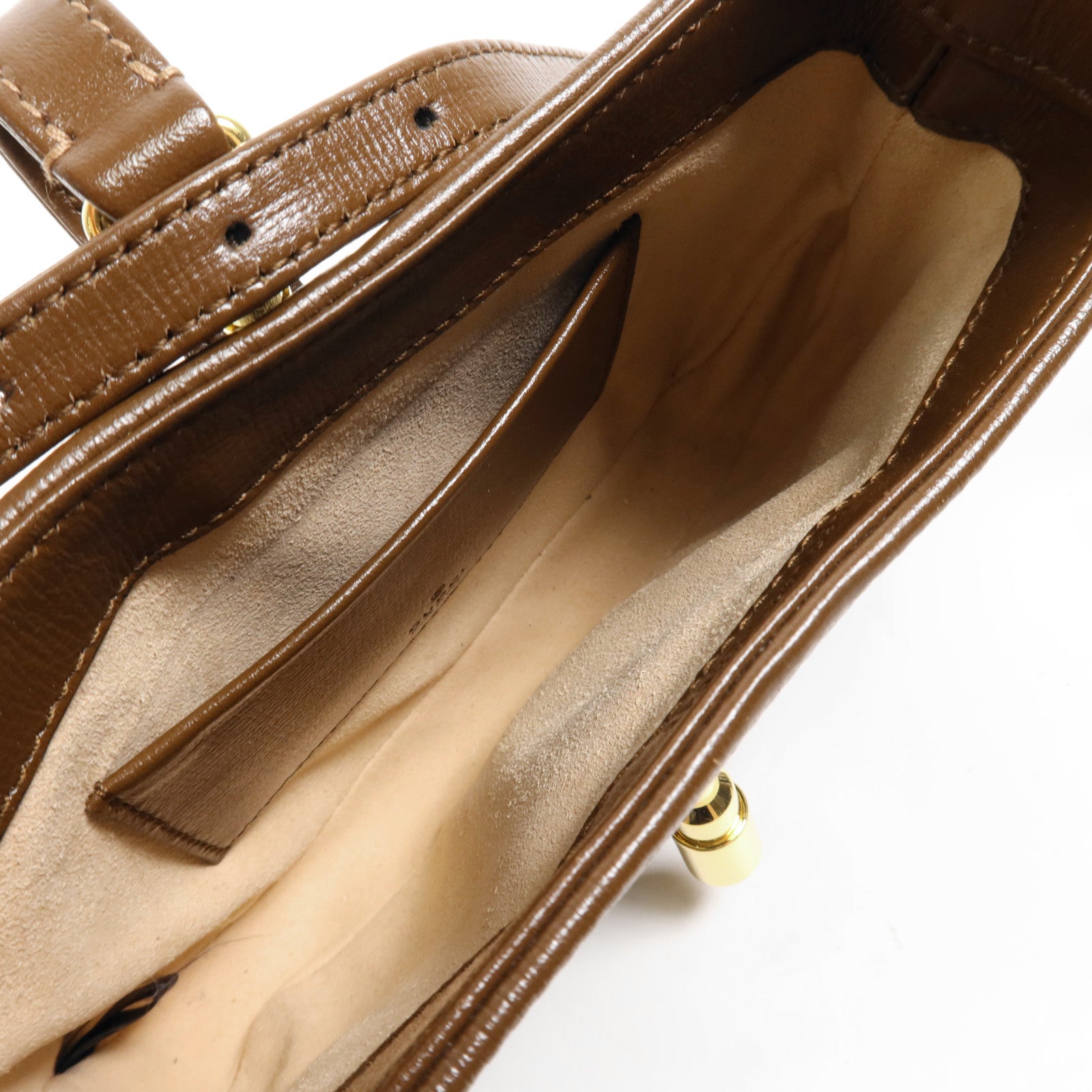 GUCCI 塗層帆布Jackie 1961 Mini Bag金扣手挽肩背兩用袋