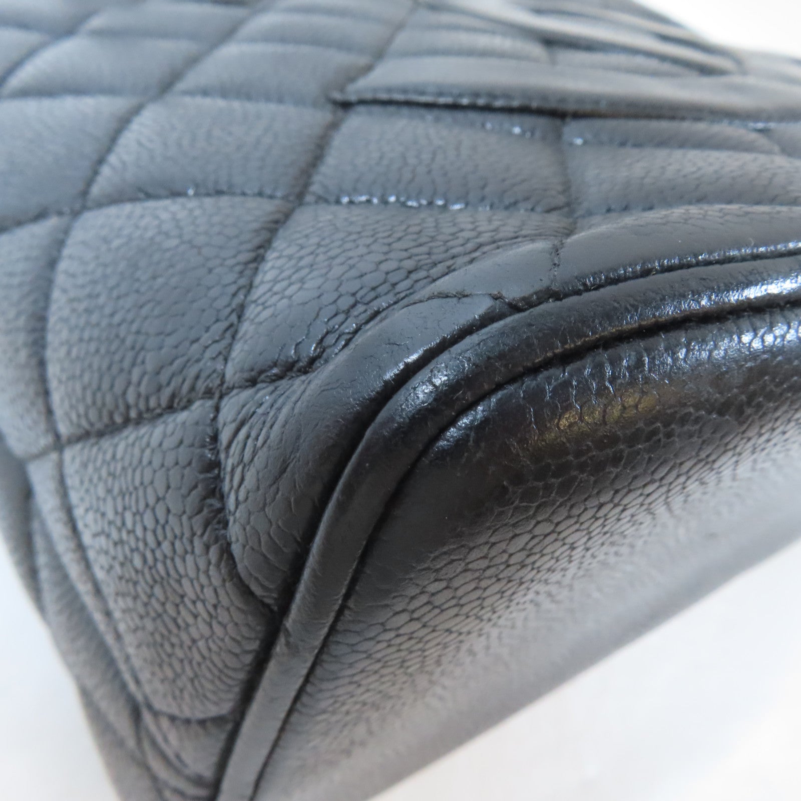 CHANEL (PRICE DOWN) Quilted CC Medallion Tote Bag Shoulder Bag Calfskin Leather Black
