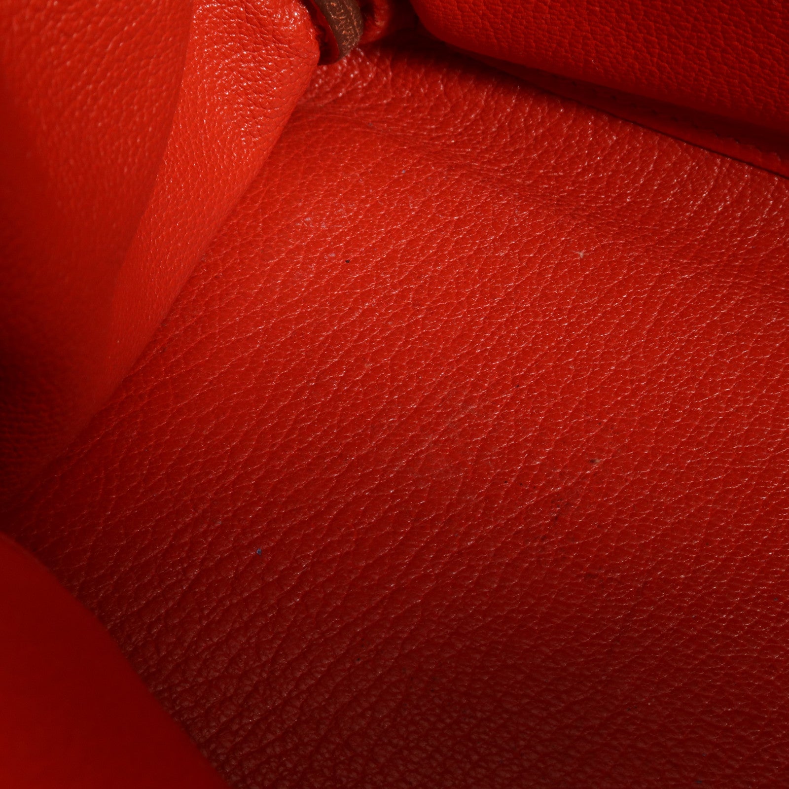 HERMES Clemence皮革Kelly 32銀扣手挽肩背兩用袋Rouge Casaque