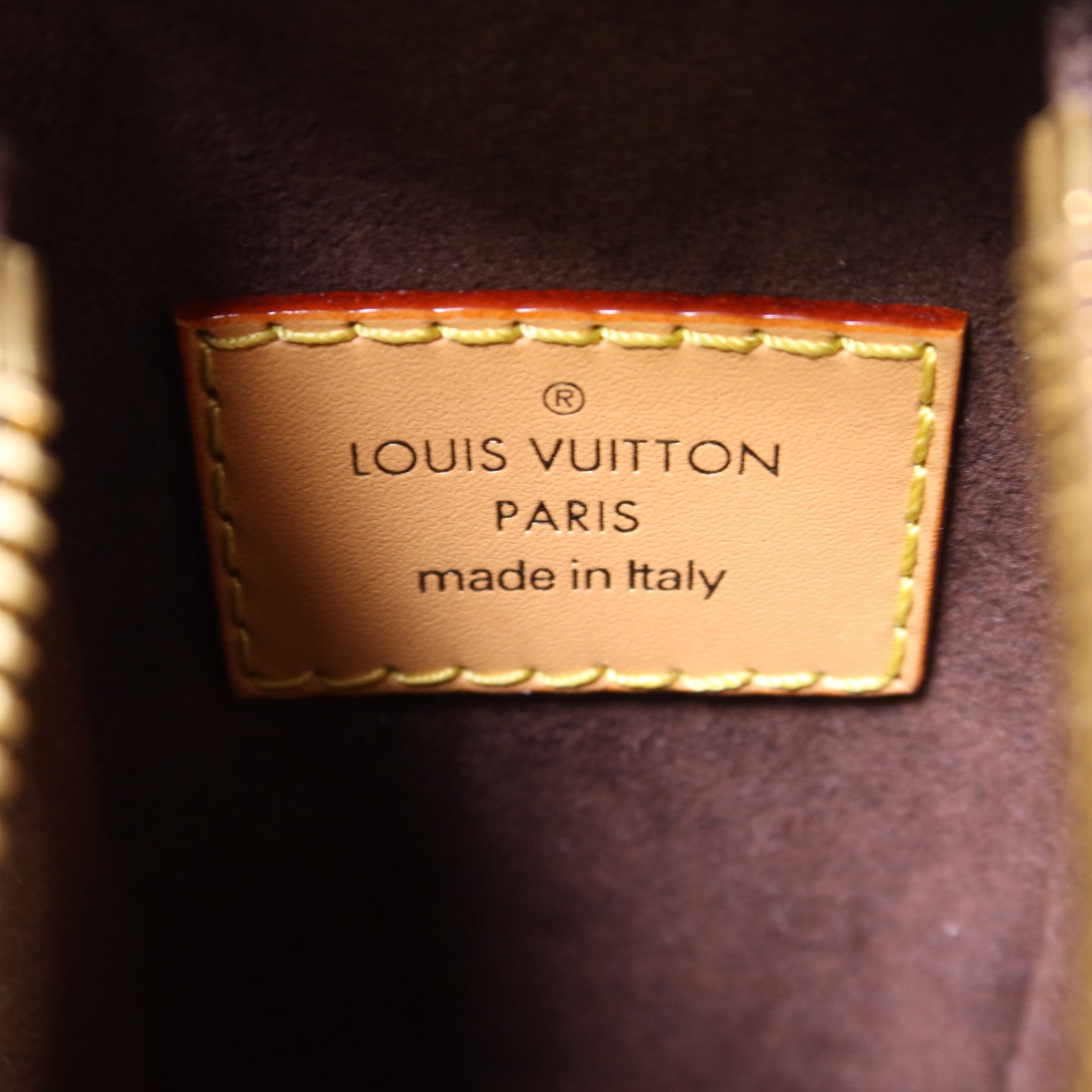 LOUIS VUITTON Monogram Side Trunk PM金扣手挽肩背兩用袋