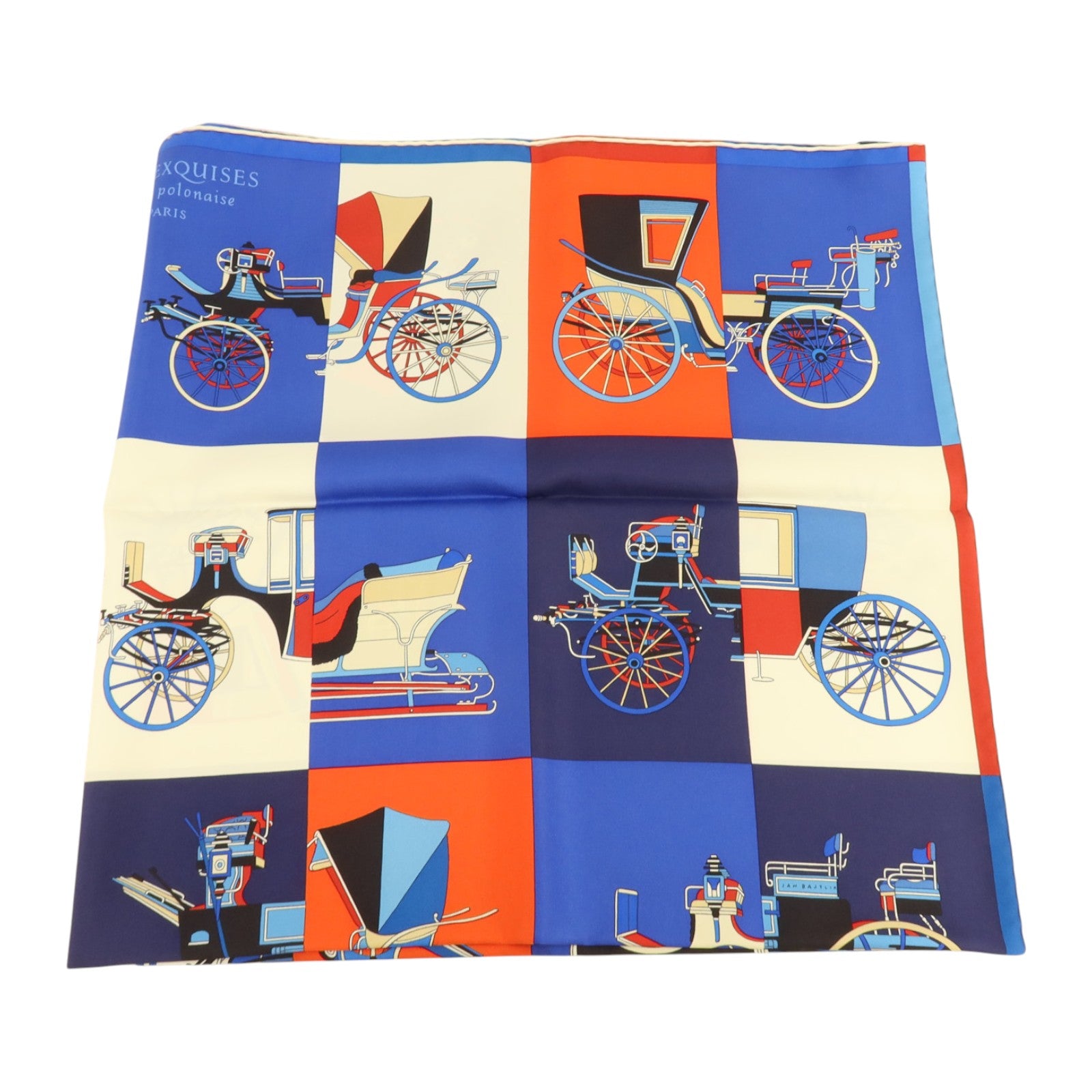HERMES 絲質Scarf 90x90cm絲巾