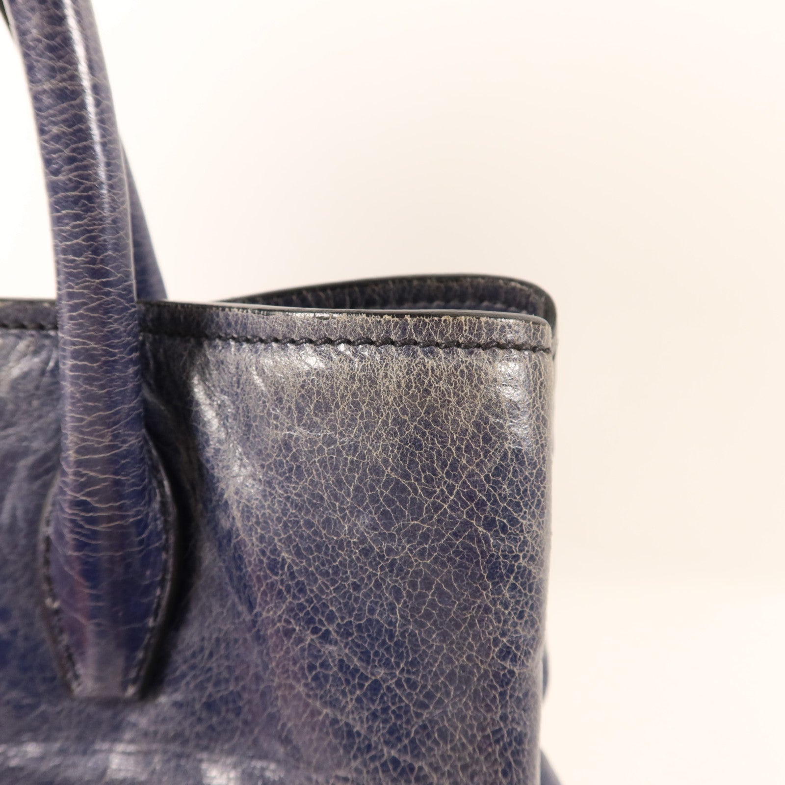 Miu Miu 牛皮皮革2 Way Shoulder Bag銀扣手挽肩背兩用袋