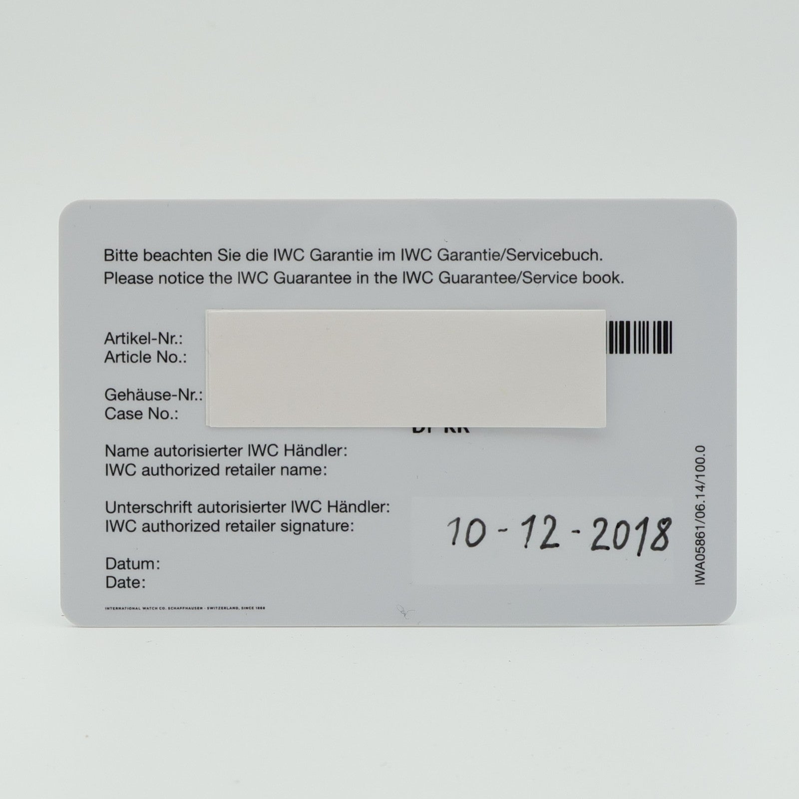 IWC Pilot's Watch Chronograph Antoine de Saint Exupery IW377713