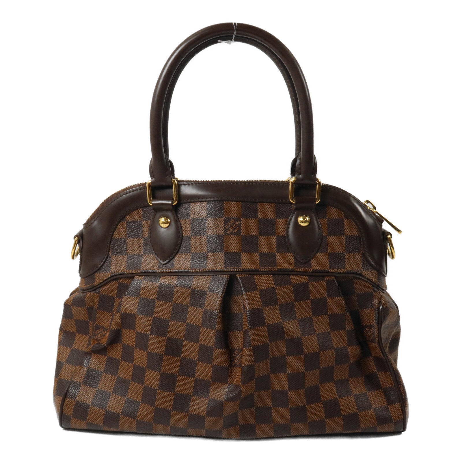 LOUIS VUITTON Damier Trevi PM手挽肩背兩用袋