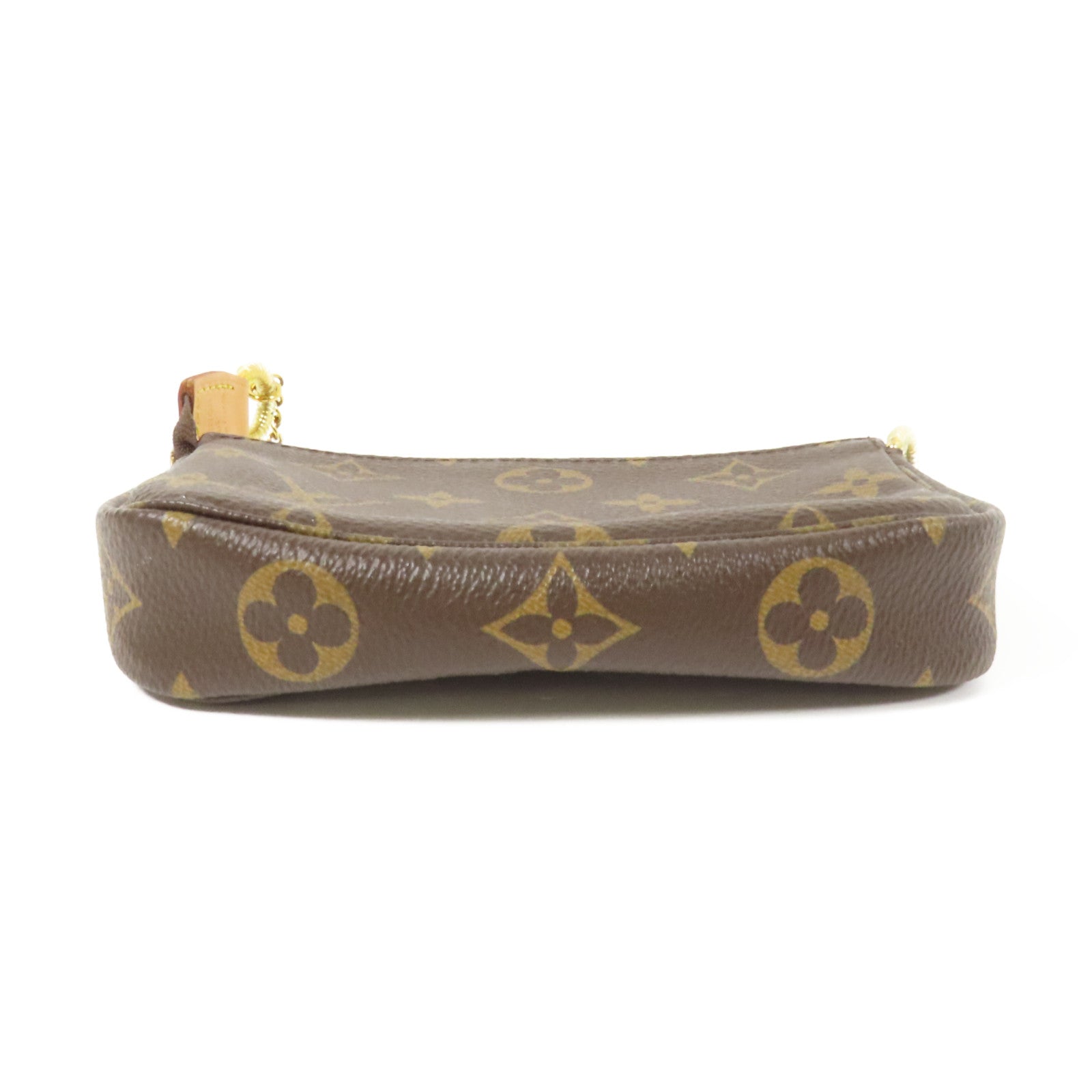 LOUIS VUITTON Monogram Mini Pochette Accessoires金扣手挽袋
