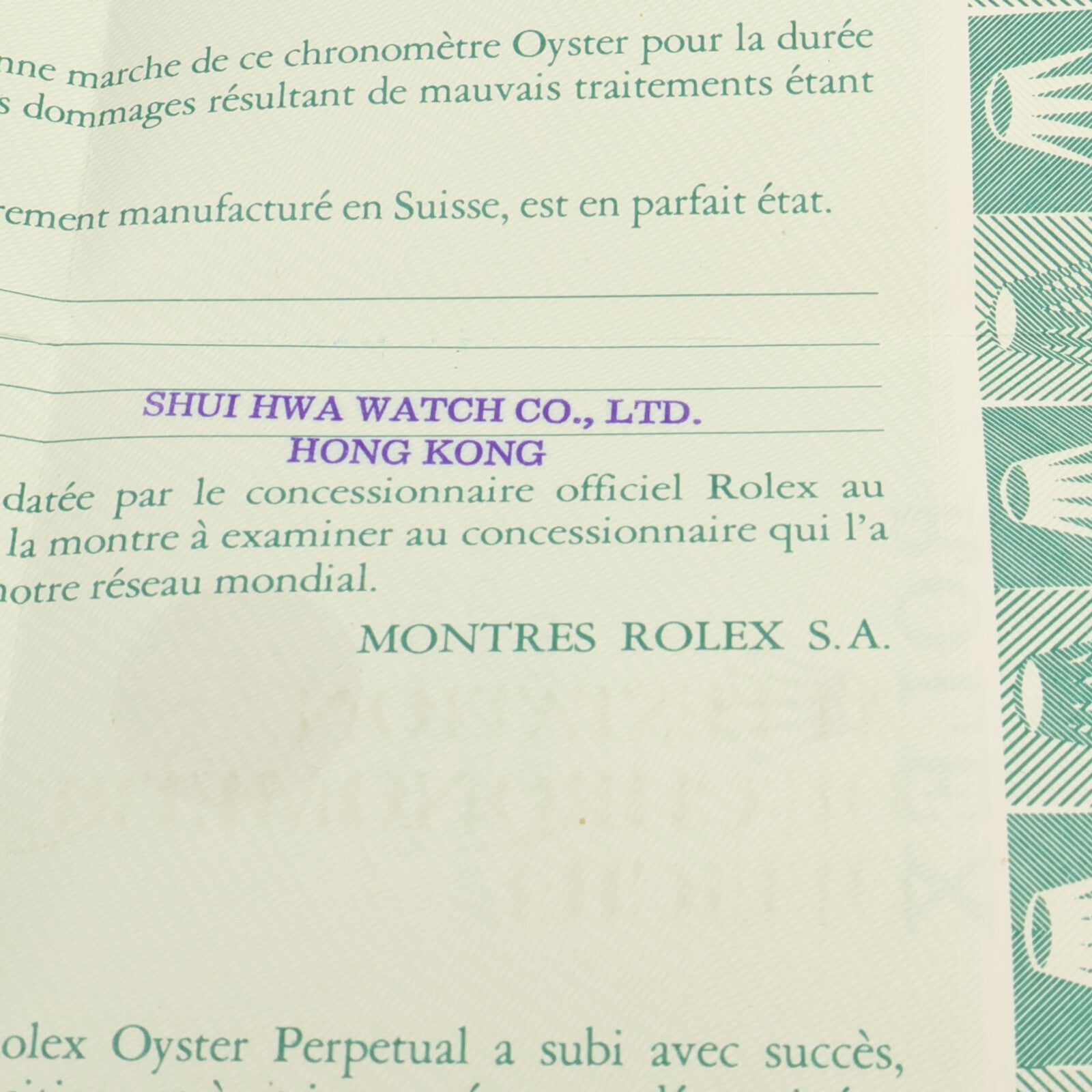 ROLEX Oyster Perpetual Date 15053