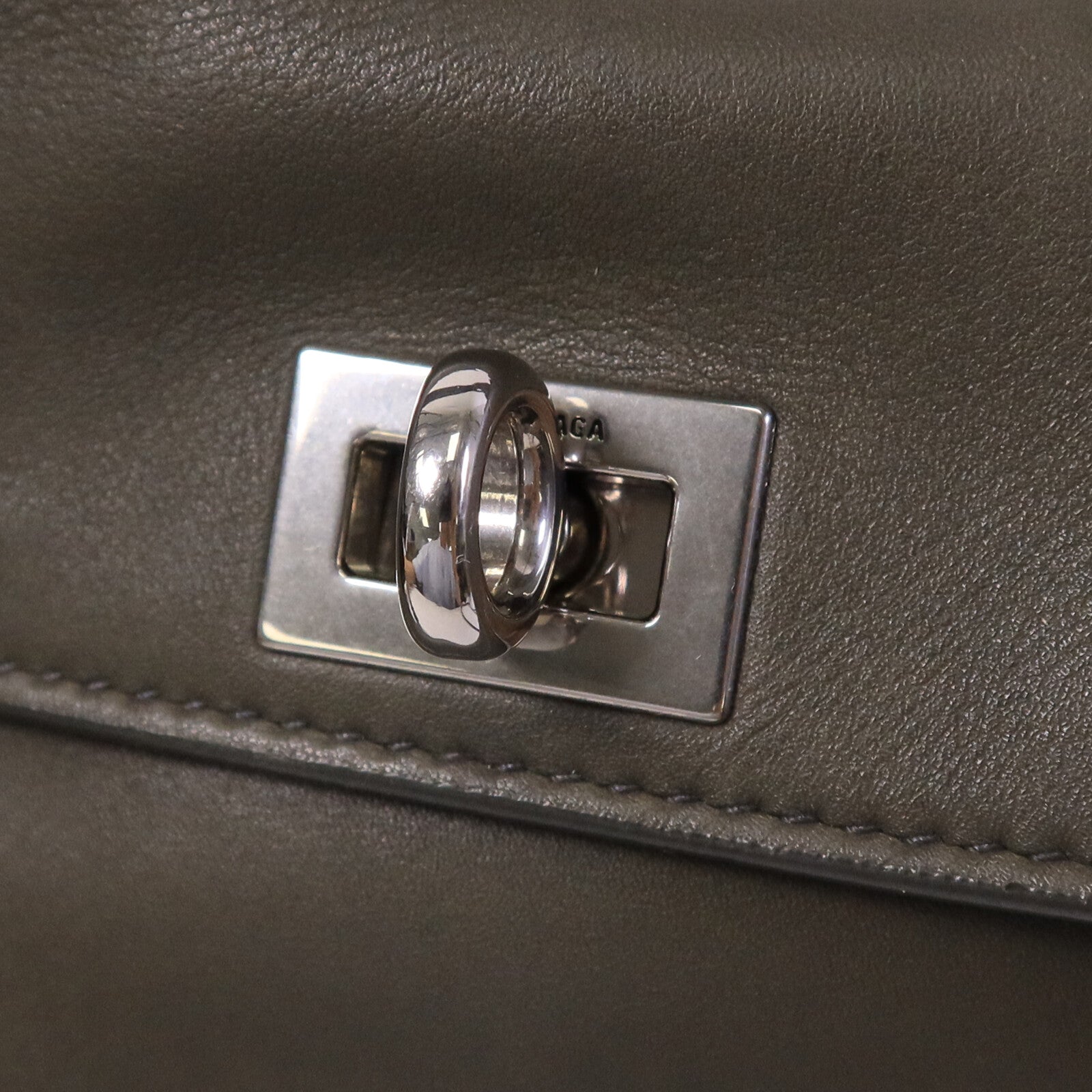 BALENCIAGA 皮革Rodeo Mini Bag手挽肩背兩用袋