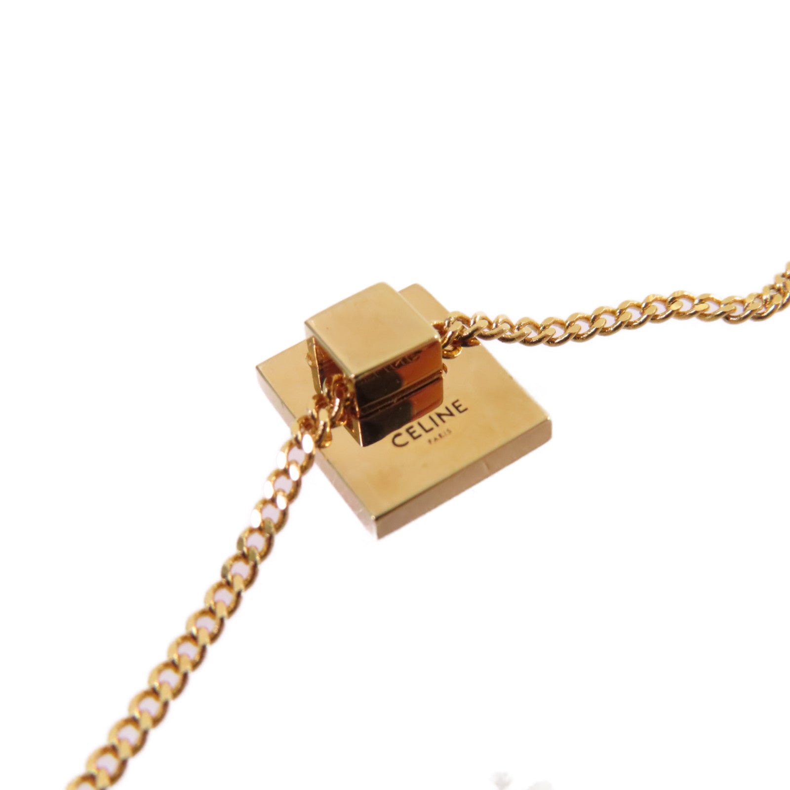 CELINE 金屬Necklace項鏈金色