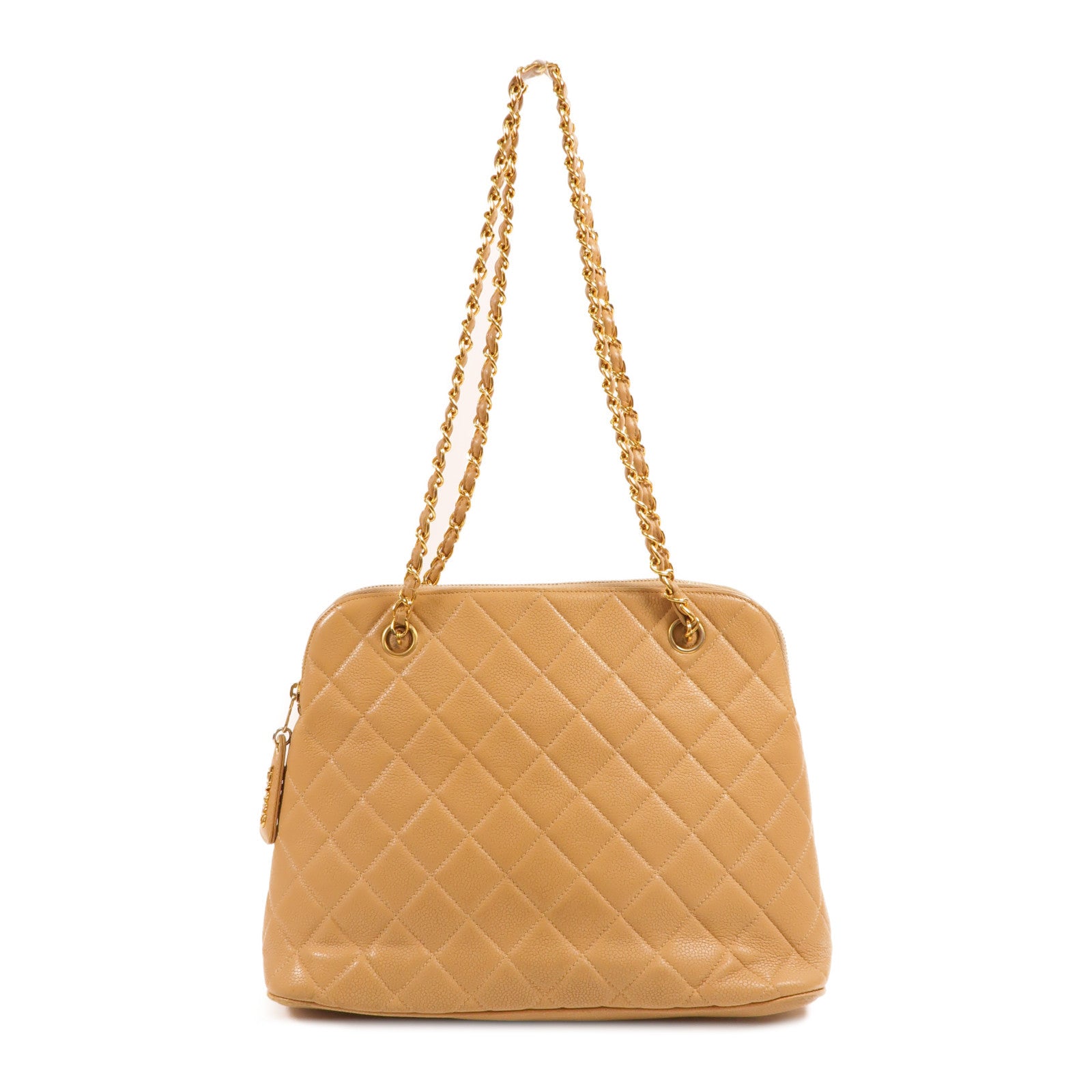 CHANEL 牛皮皮革Vintage Chain Shoudler肩背袋