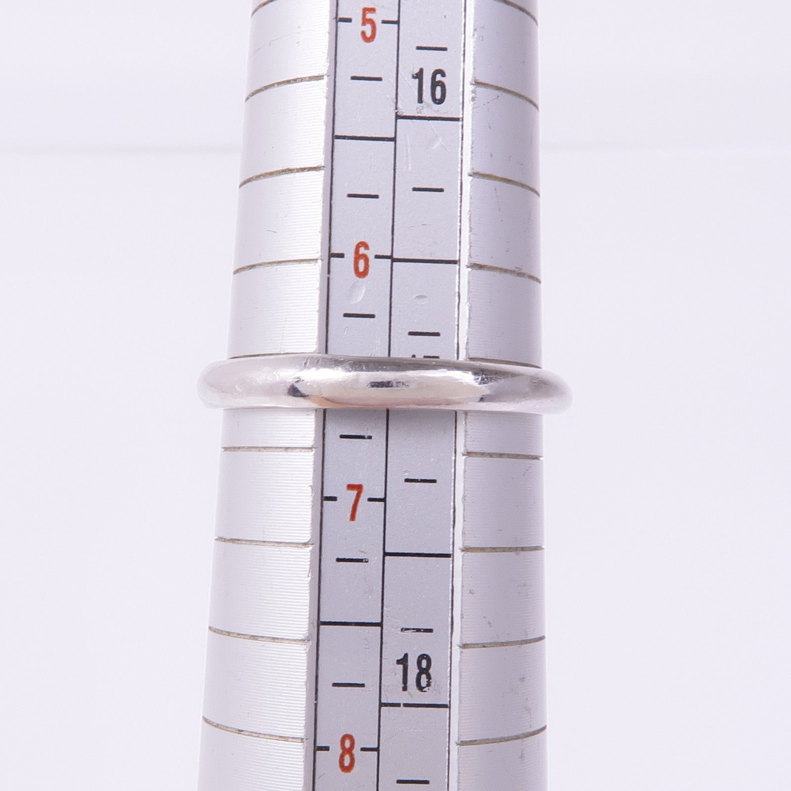 JEWELRY PT900鉑金Ruby Diamond Ring紅寶石/鑽石戒指US#6.5