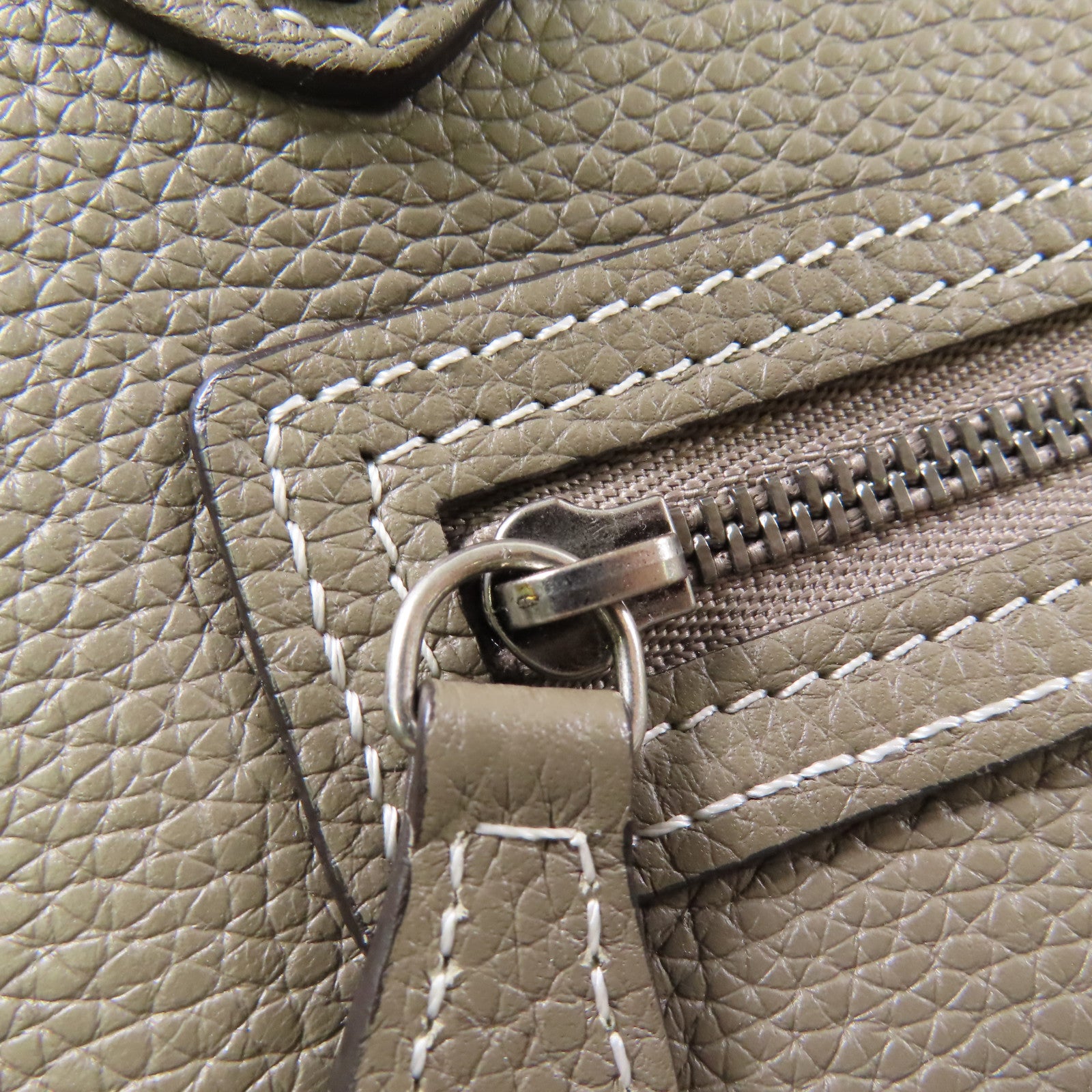 CELINE 牛皮皮革Luggage銀扣手挽肩背兩用袋