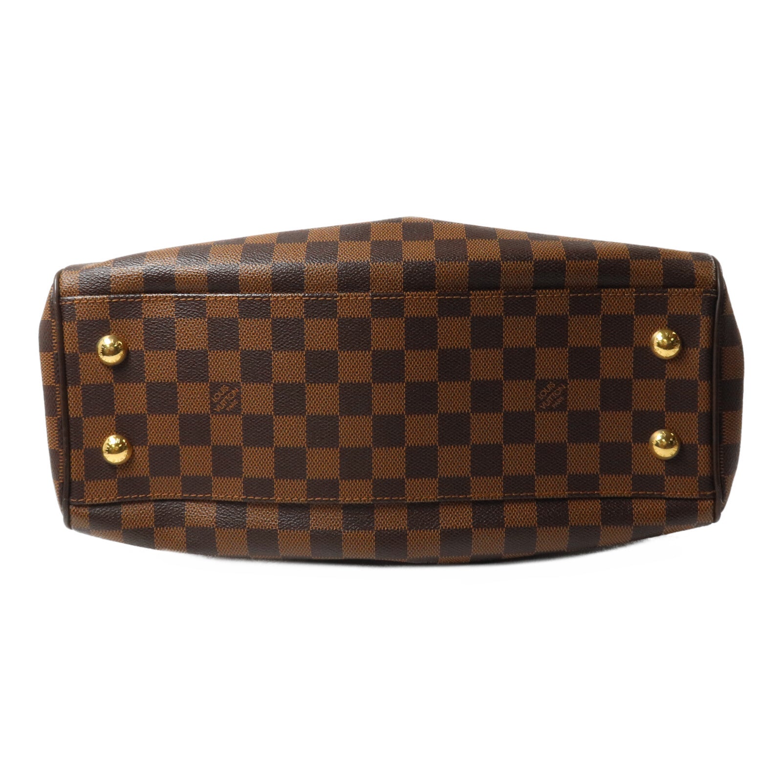 LOUIS VUITTON Damier Trevi PM手挽肩背兩用袋