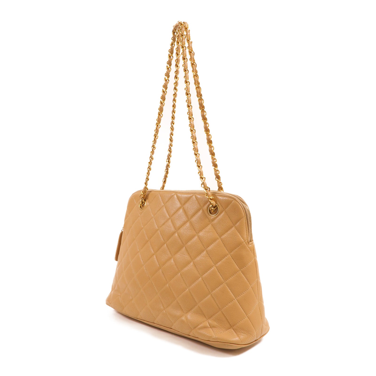 CHANEL 牛皮皮革Vintage Chain Shoudler肩背袋