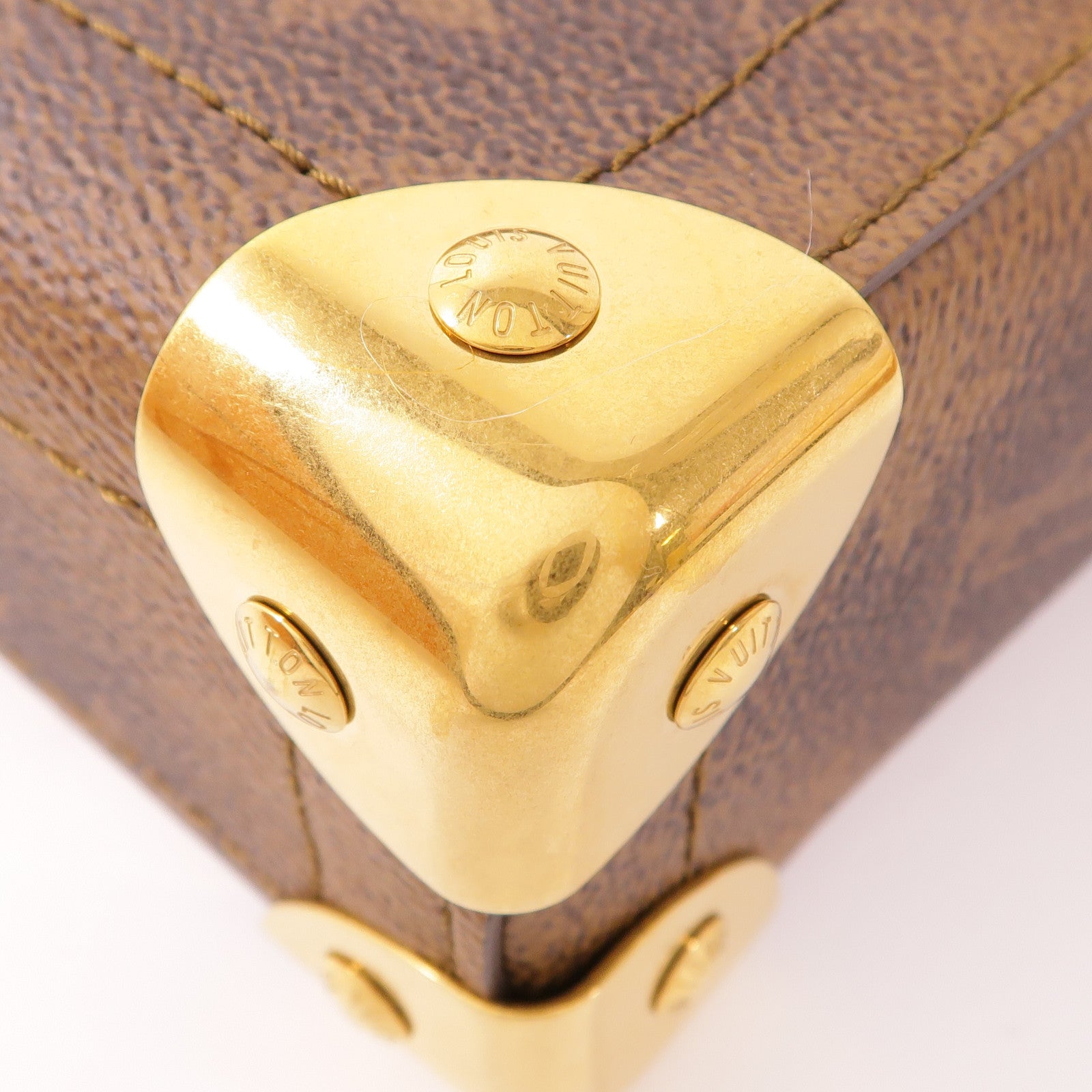 LOUIS VUITTON LV GHW Soul Trunk 2 Way Bag M11535 Monogram Dust Brown