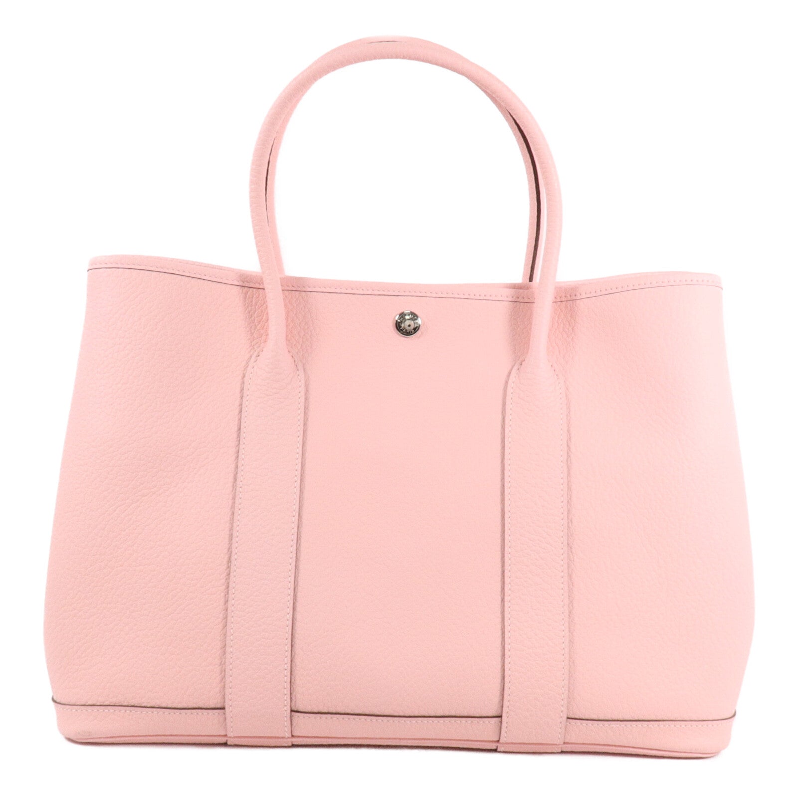 HERMES Negonda皮革Garden Party PM手挽袋Rose Sakura