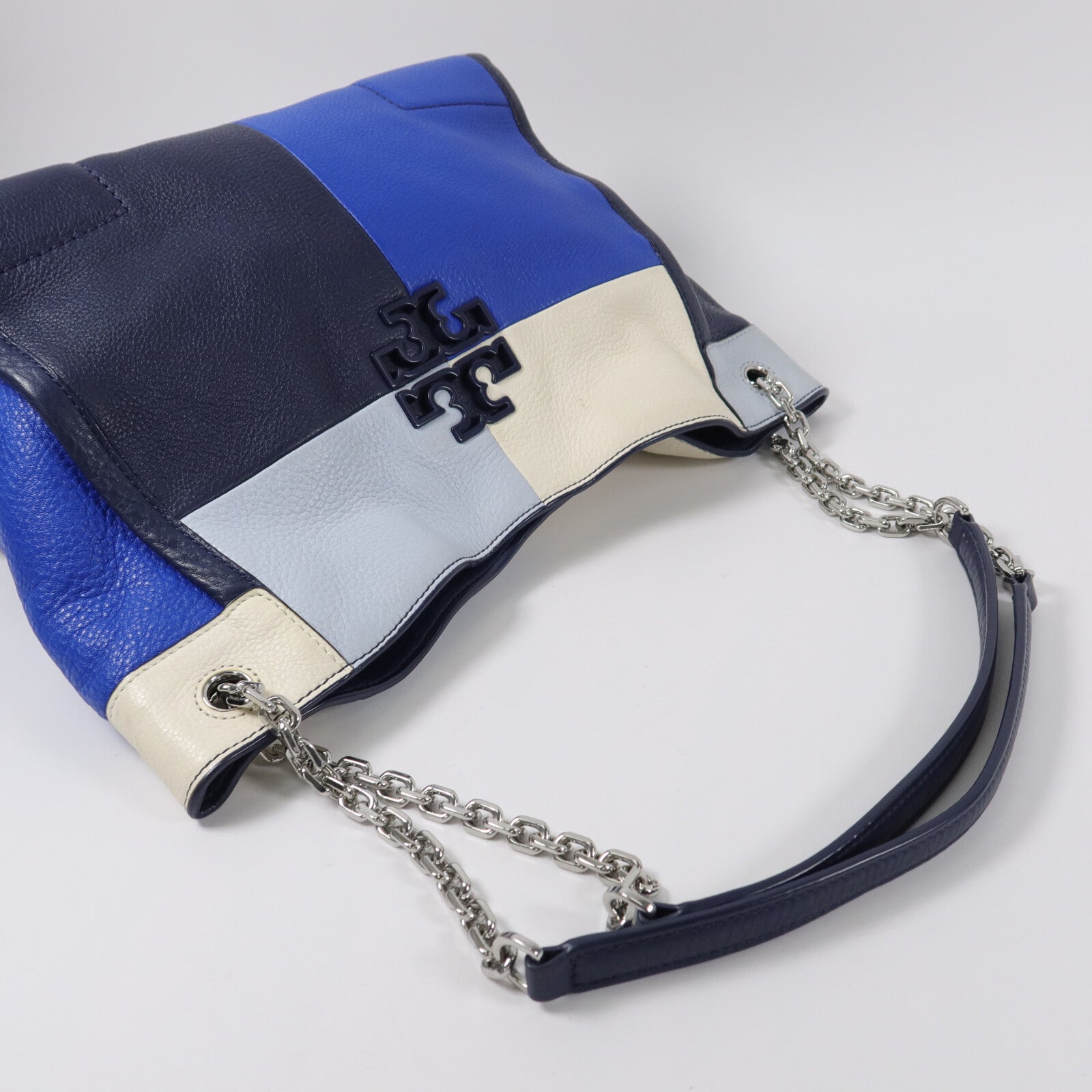 Tory Burch 牛皮皮革Shoulder Bag鏈帶肩背袋