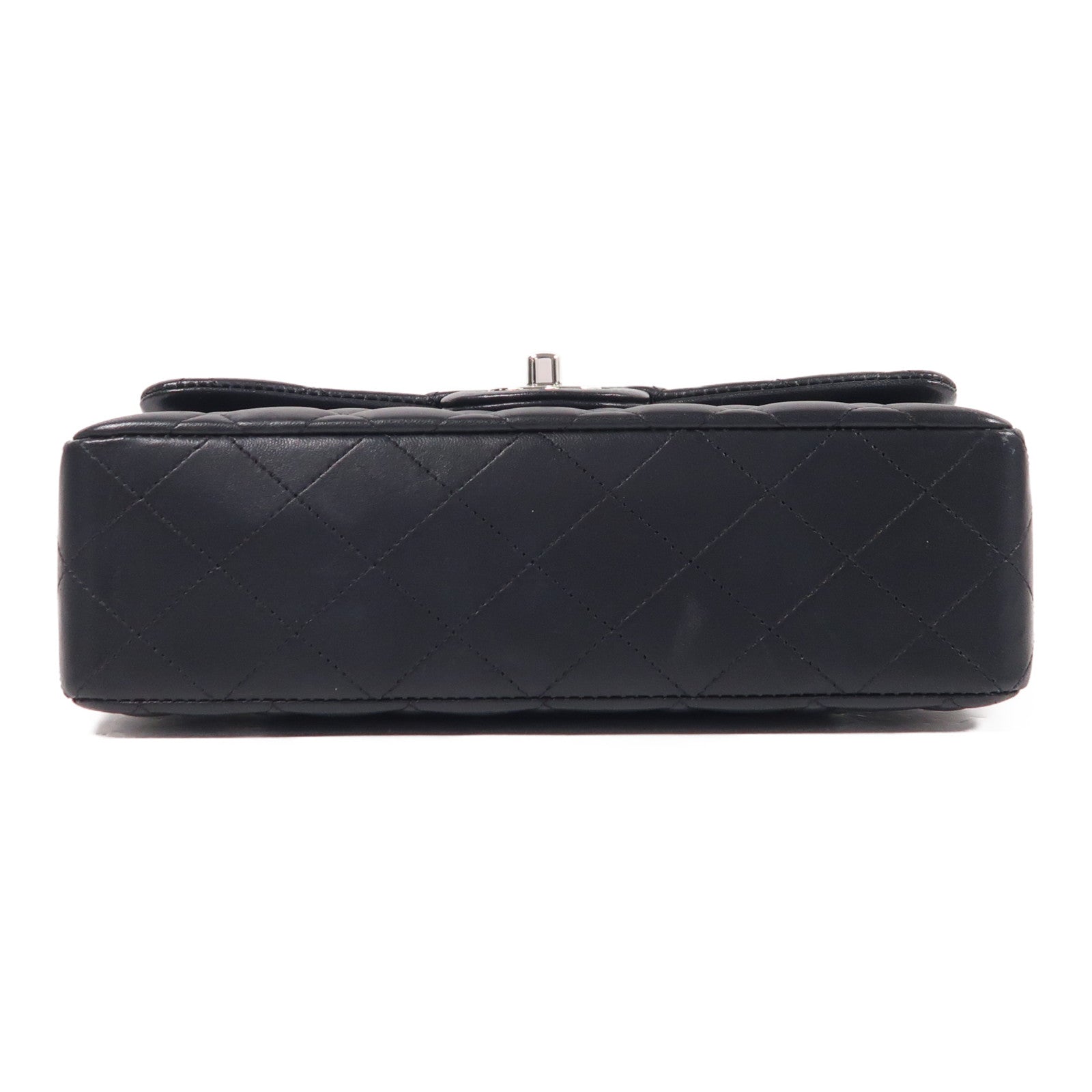 CHANEL 羊皮皮革Classic 23銀扣鏈帶肩背袋