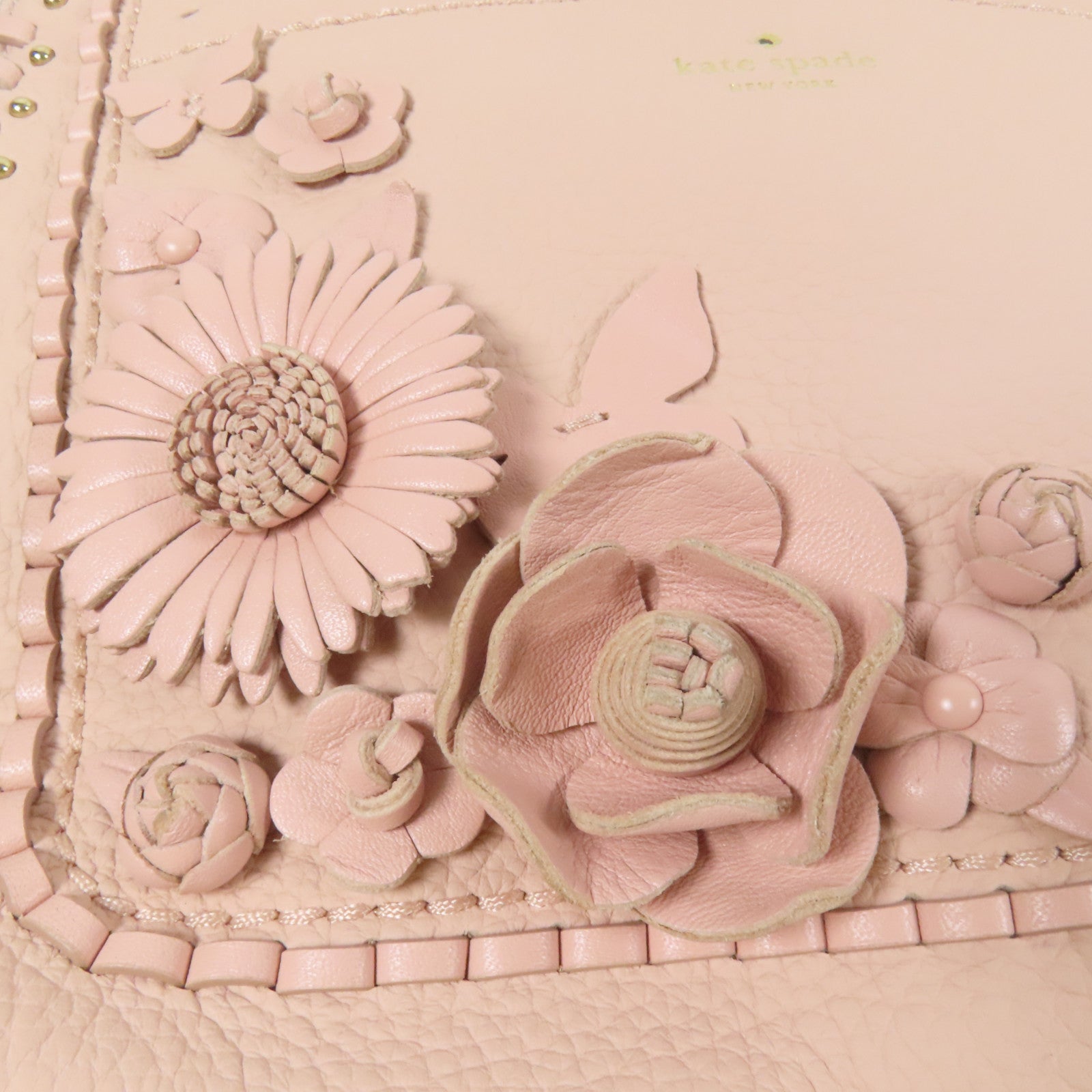 Kate Spade 牛皮皮革Shoulder Bag金扣手挽肩背兩用袋