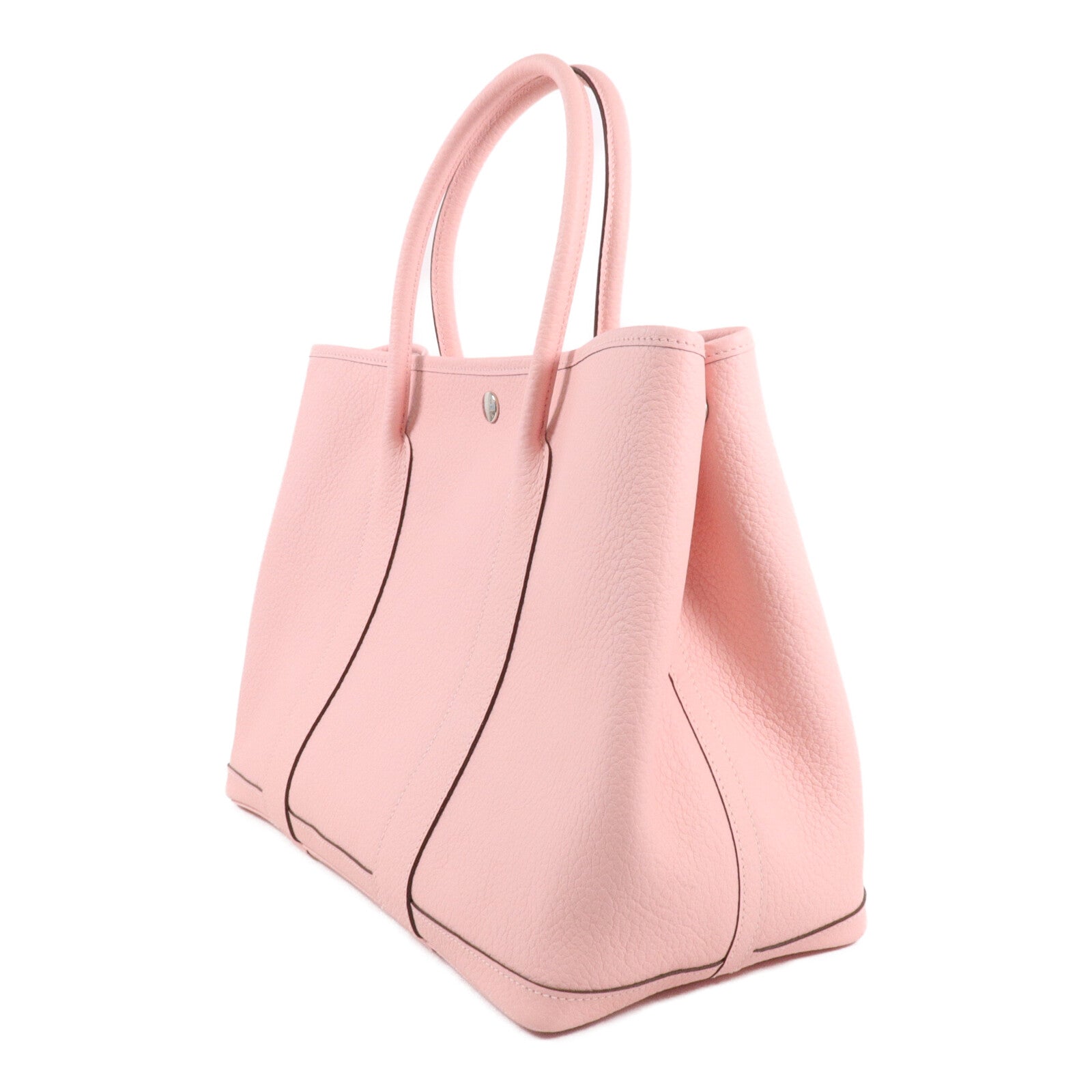 HERMES Negonda皮革Garden Party PM手挽袋Rose Sakura