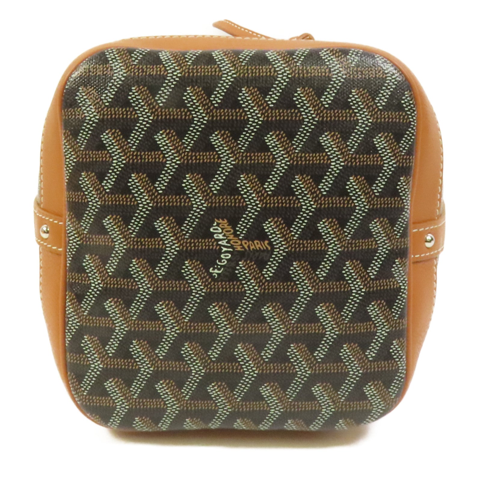 GOYARD 【激減優惠】塗層帆布Petit Flot Bucket Bag肩背袋