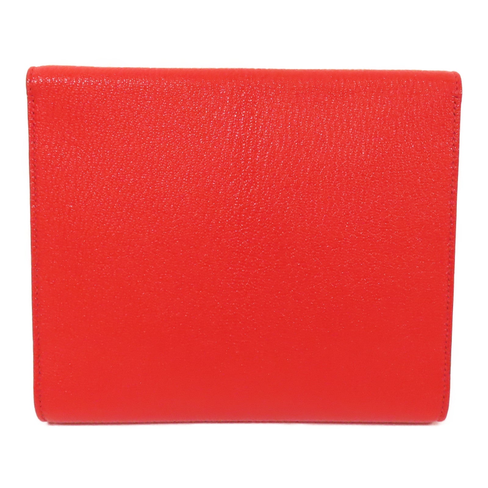 HERMES Chevre皮革Clic 16金扣肩背袋Rouge De Coeur