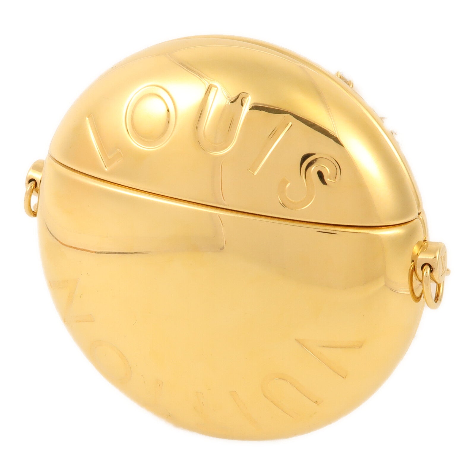 LOUIS VUITTON 金屬Airpop Case With Chain鏈帶耳機套