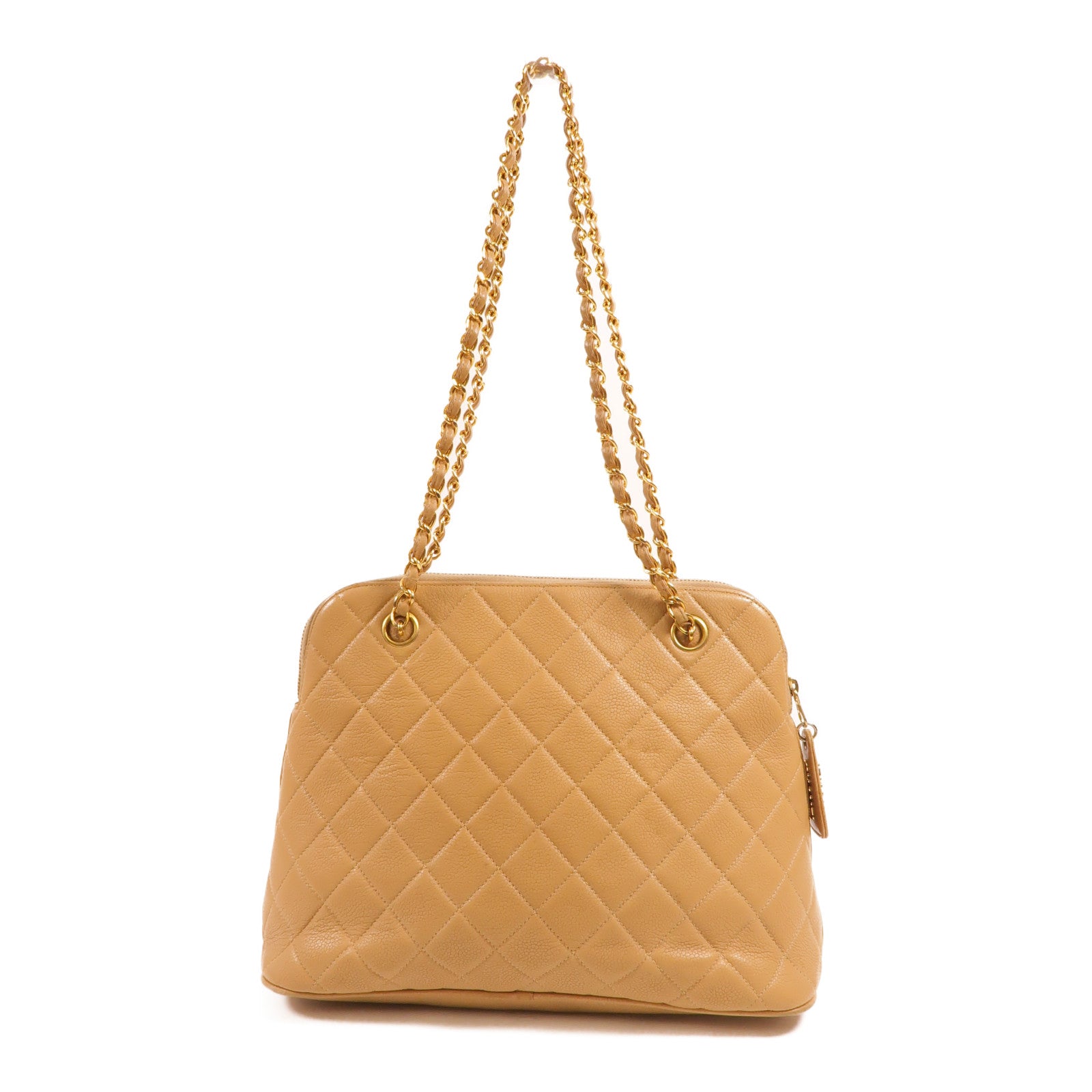 CHANEL 牛皮皮革Vintage Chain Shoudler肩背袋