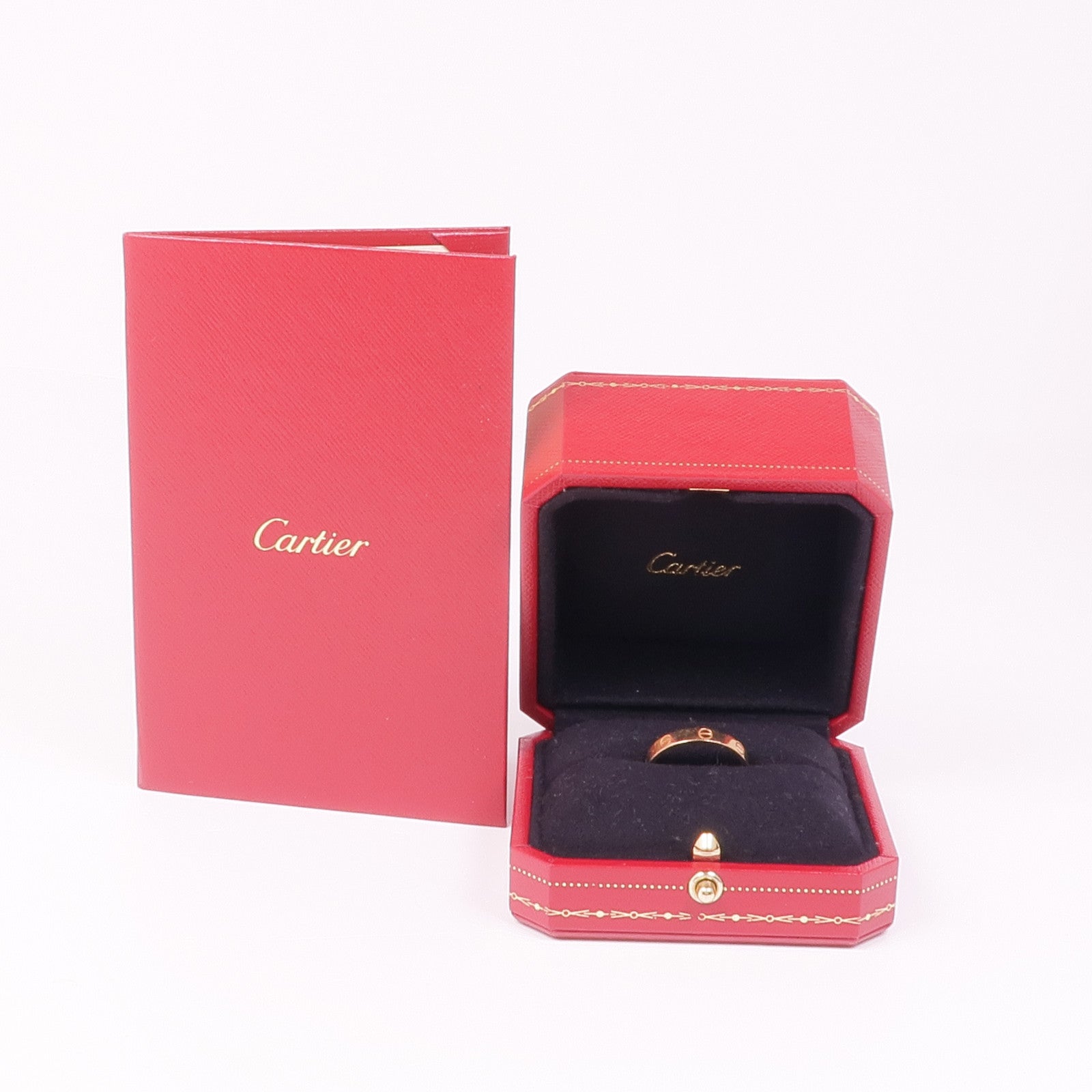 CARTIER 18K玫瑰金Love Ring戒指Cartier#60/US#9