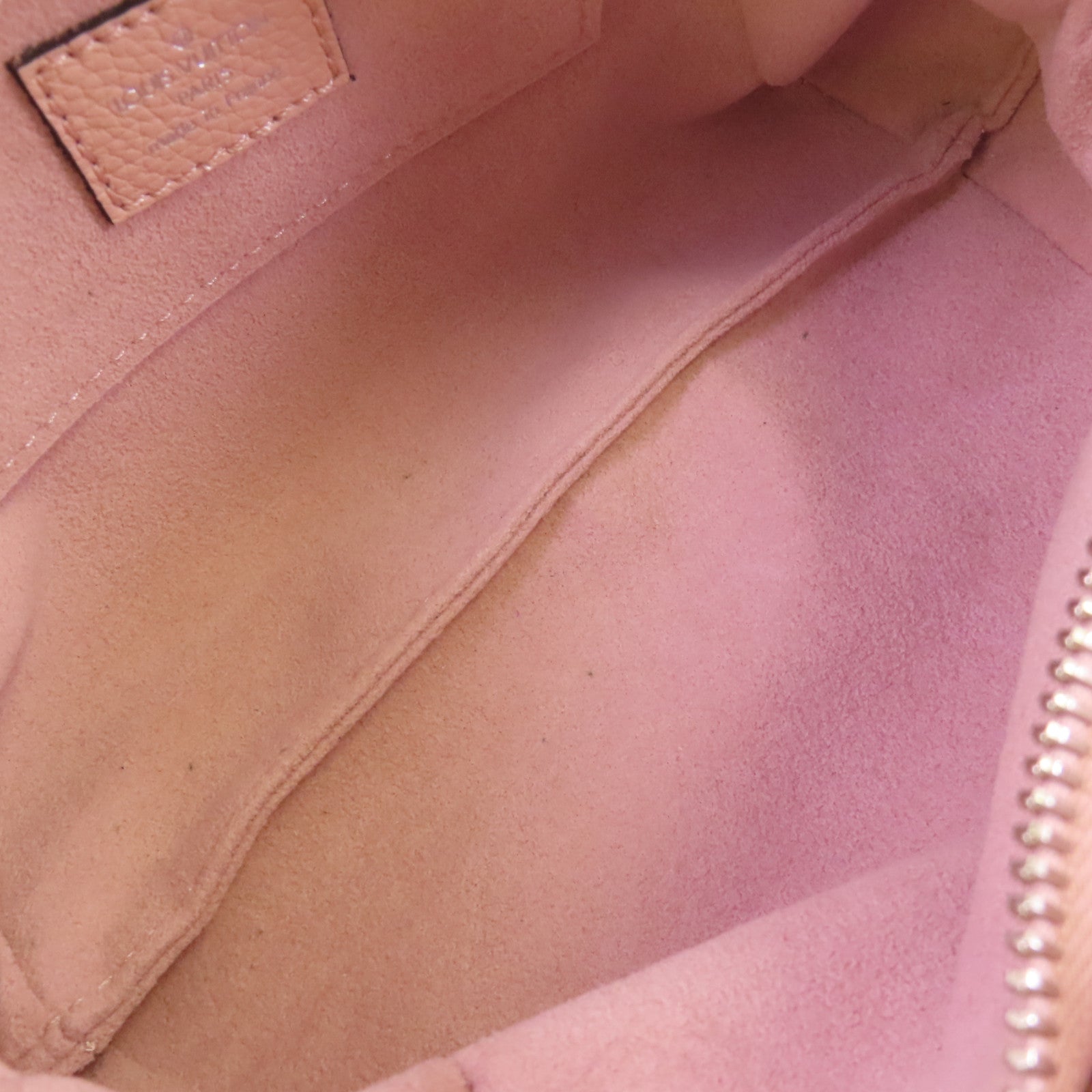 LOUIS VUITTON Monogram Mahina Scala Mini Pouch銀扣肩背袋