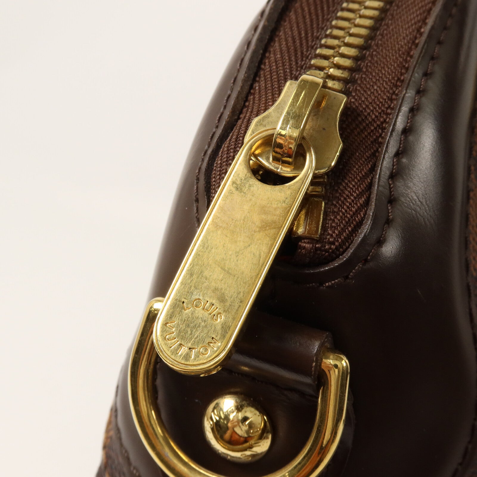LOUIS VUITTON Damier Trevi PM手挽肩背兩用袋