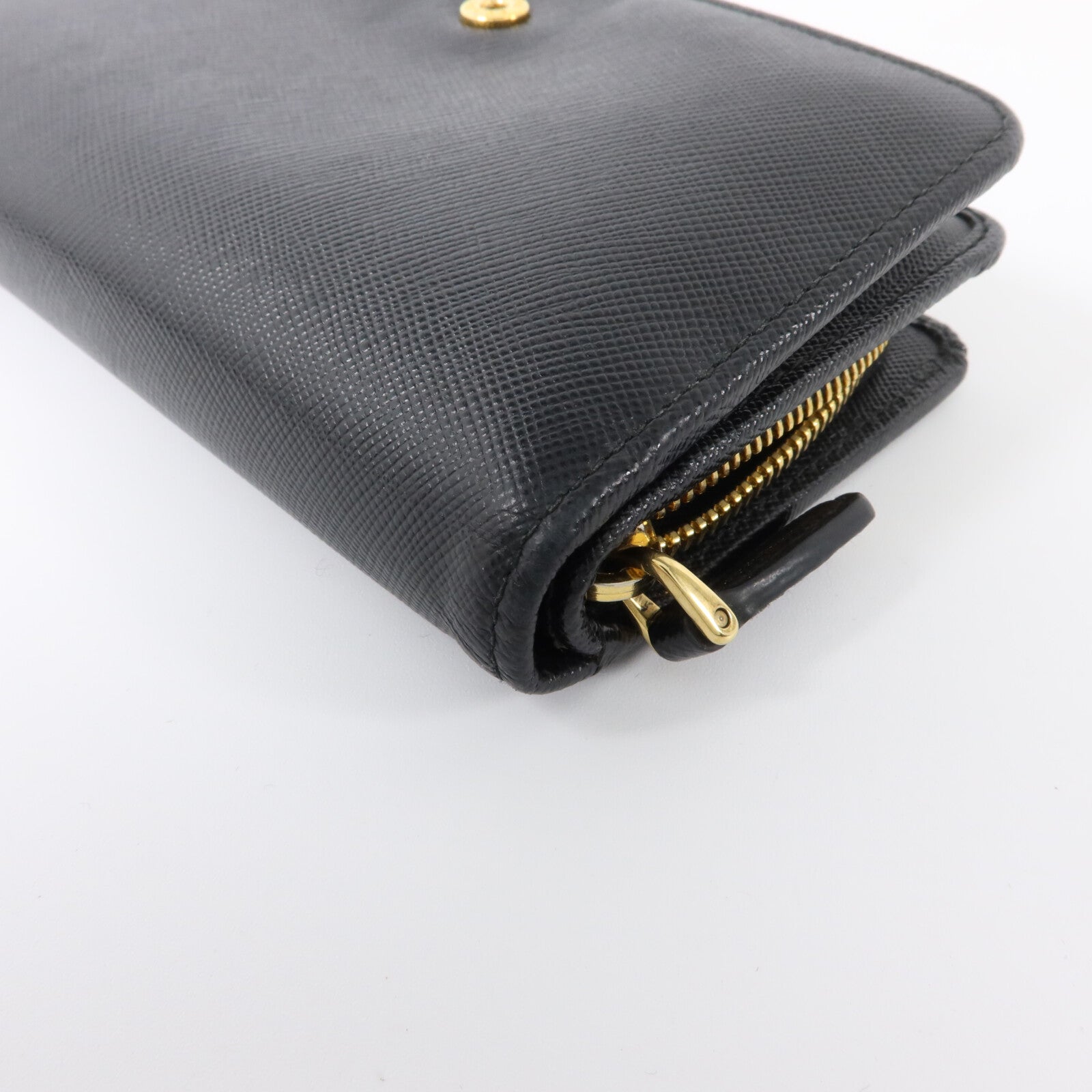 PRADA Saffiano皮革Bifold Wallet錢包