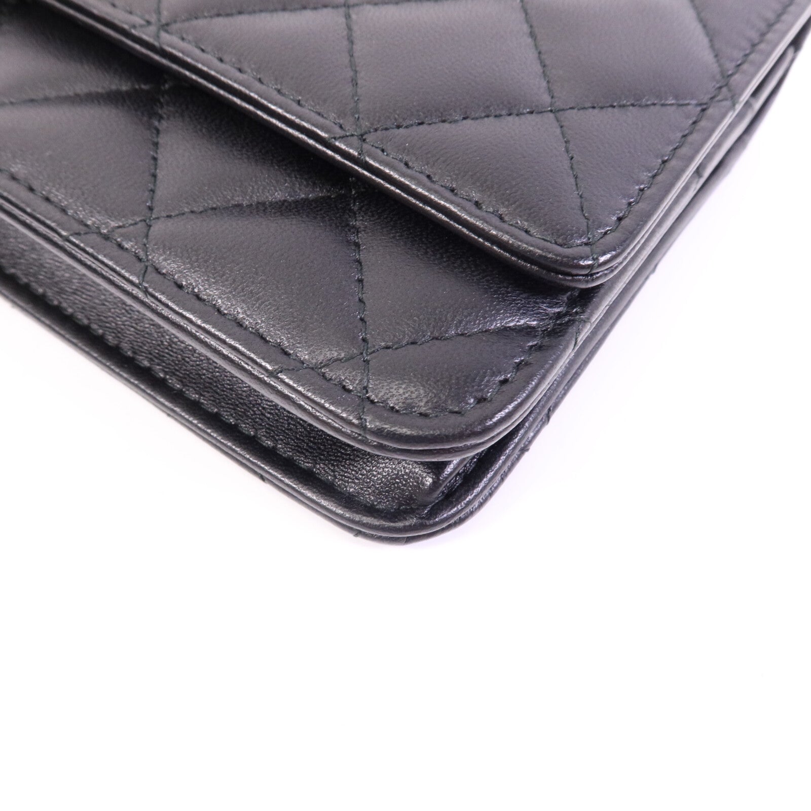 CHANEL 羊皮皮革Trendy CC Wallet On Chain金扣鏈帶肩背袋
