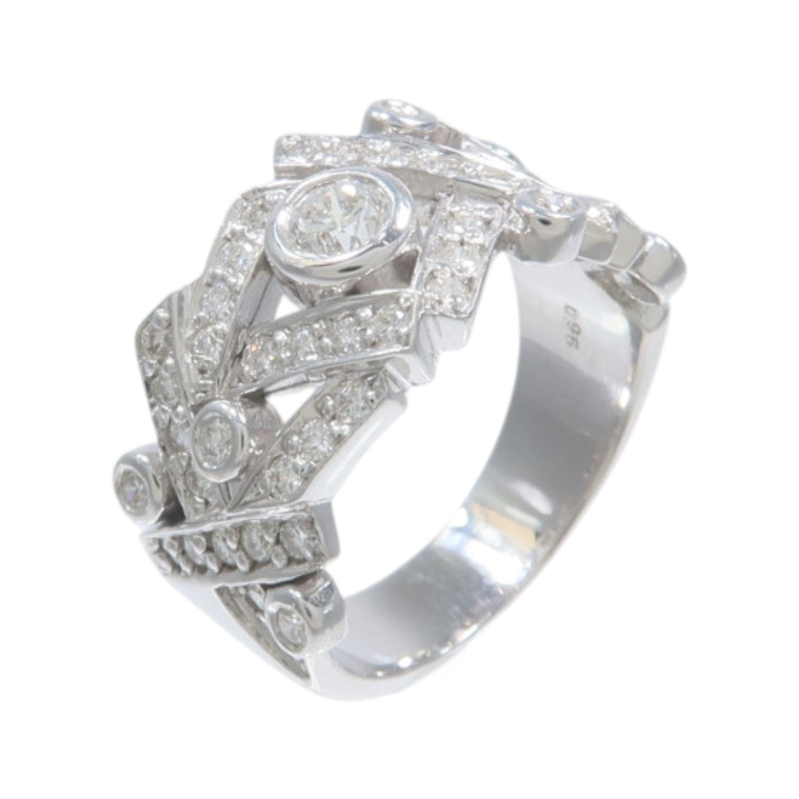 JEWELRY 18K白金Diamond Ring鑽石戒指
