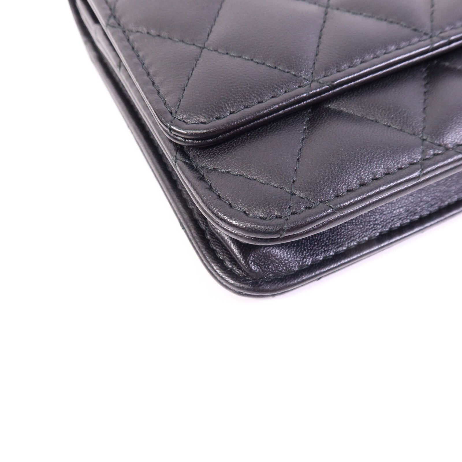 CHANEL 羊皮皮革Trendy CC Wallet On Chain金扣鏈帶肩背袋