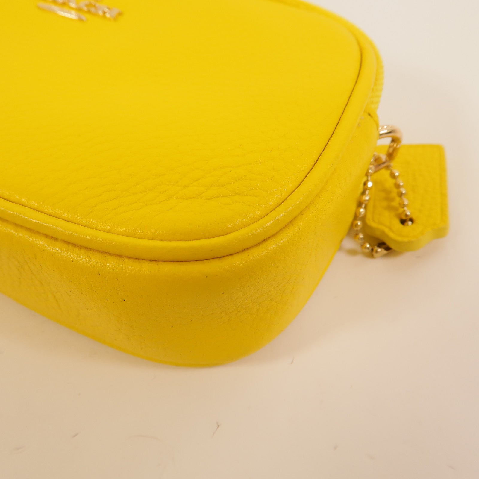 COACH 牛皮皮革Shoulder Bag肩背袋