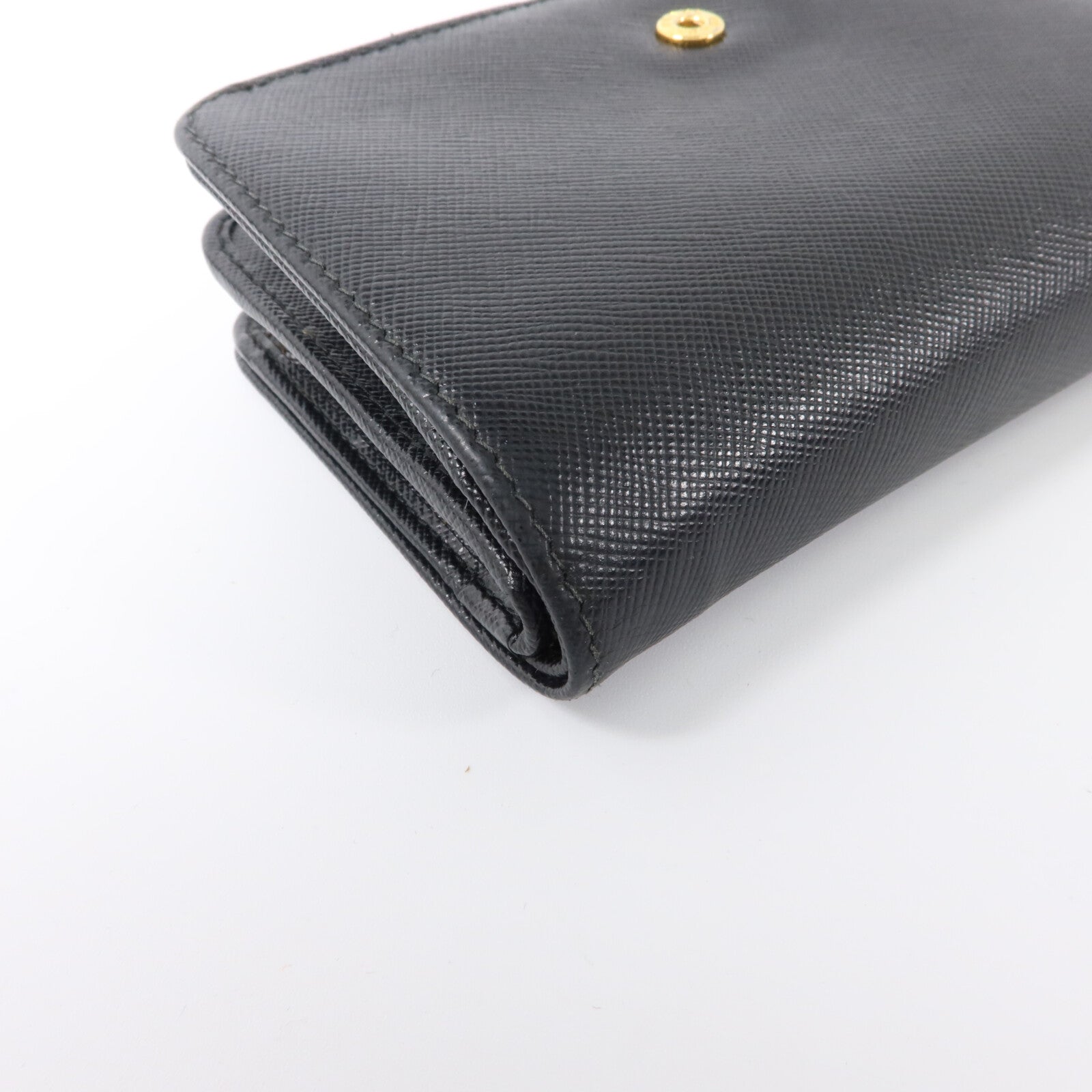 PRADA Saffiano皮革Bifold Wallet錢包