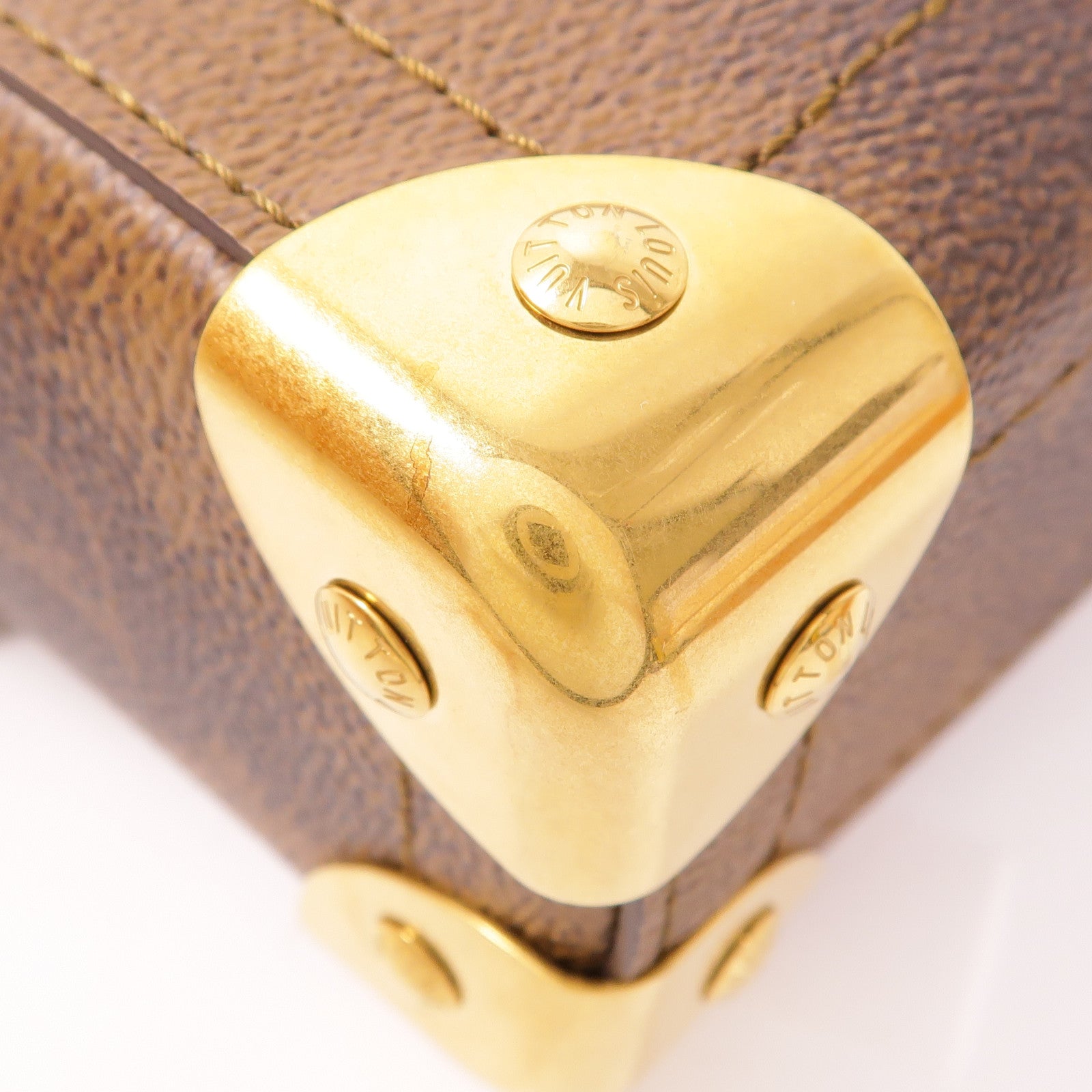 LOUIS VUITTON LV GHW Soul Trunk 2 Way Bag M11535 Monogram Dust Brown