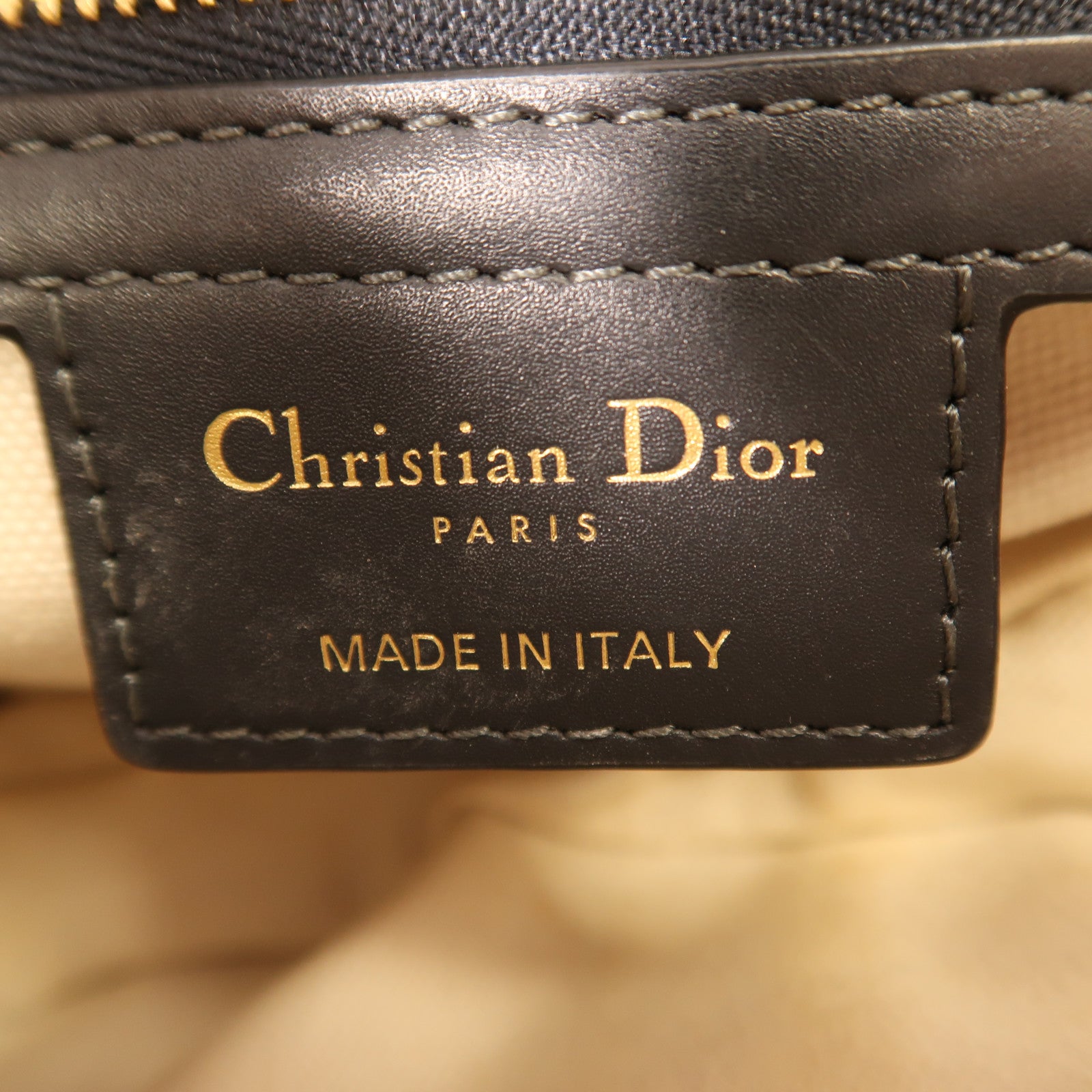Dior 帆布Saddle金扣肩背袋