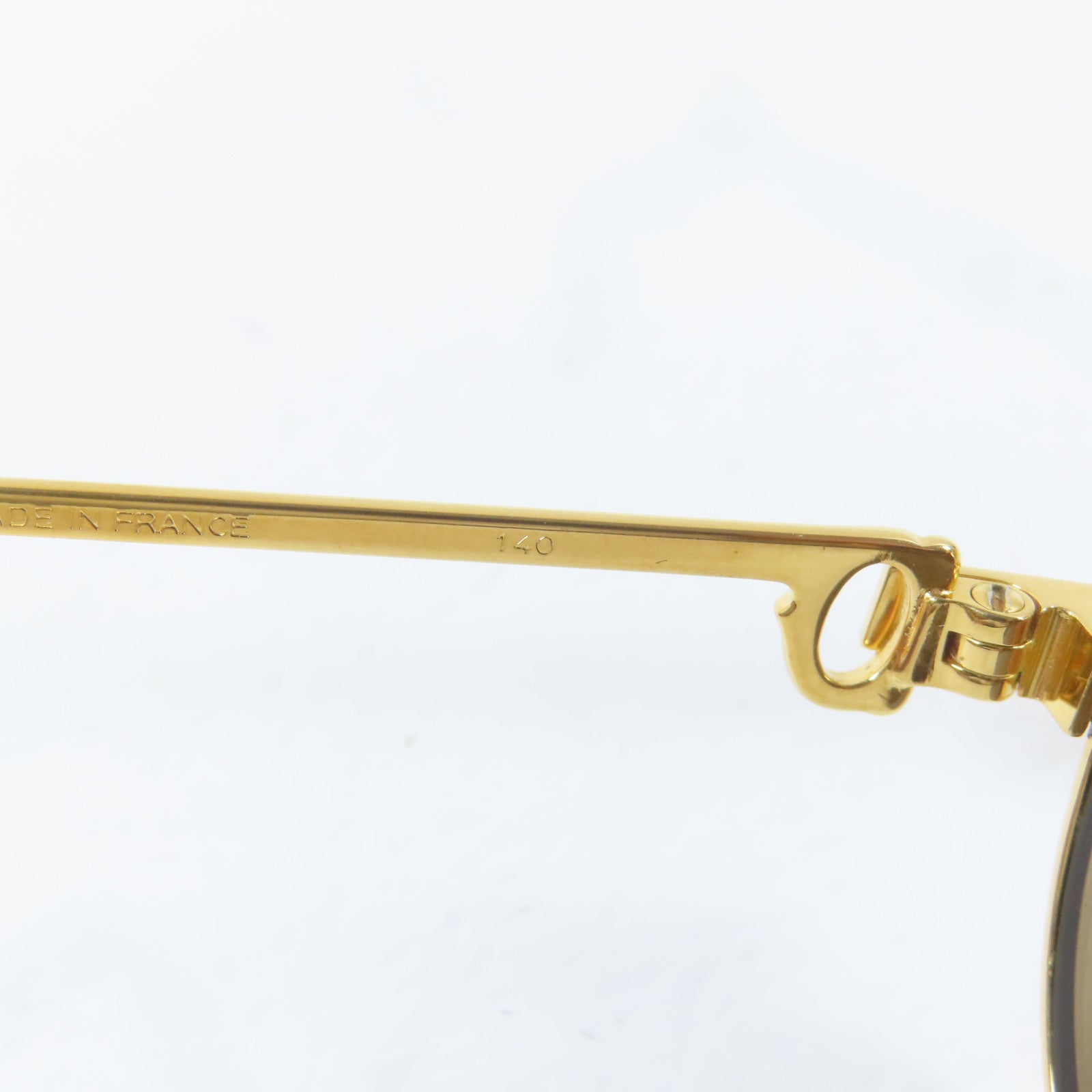 CARTIER 金屬Sunglasses太陽眼鏡金色