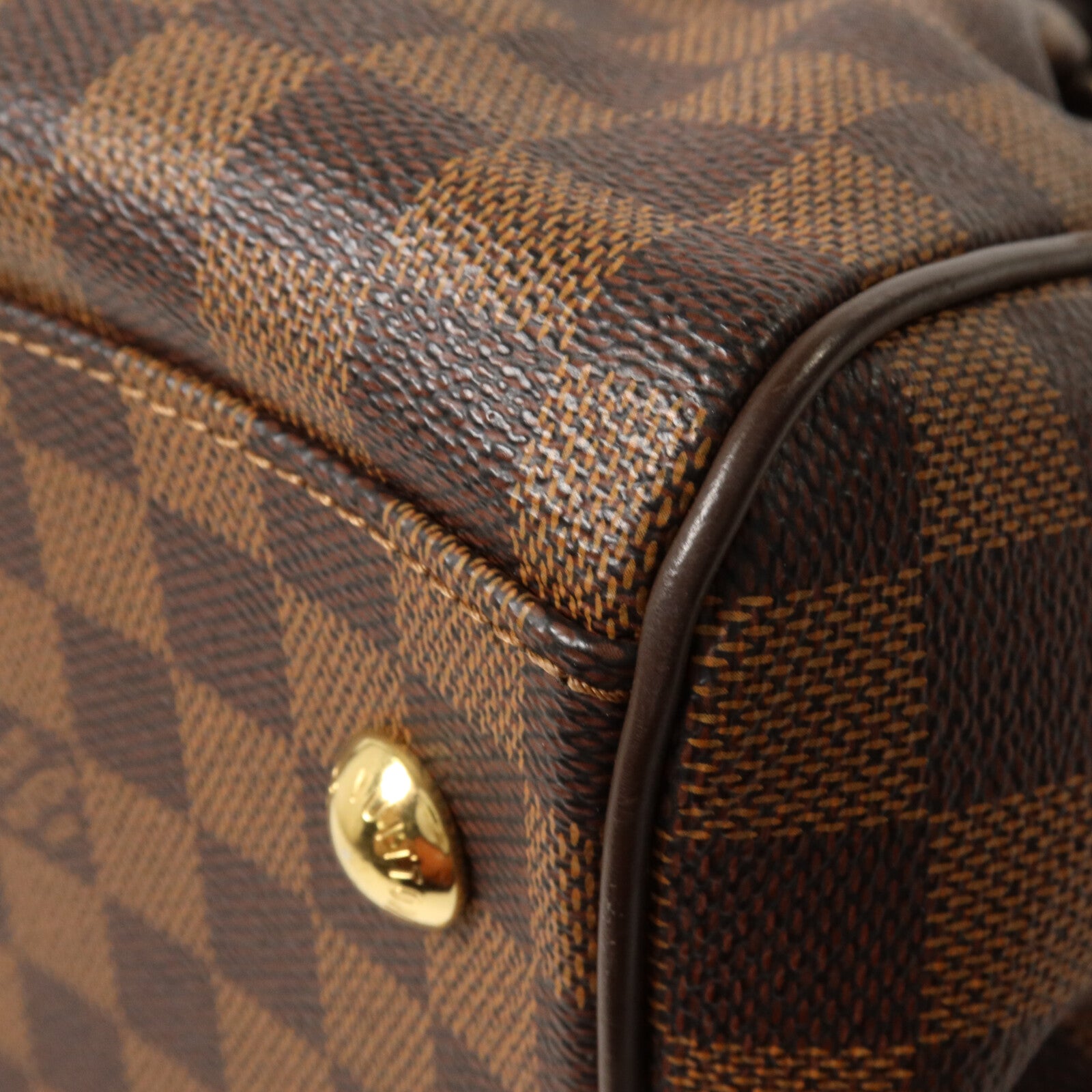 LOUIS VUITTON Damier Trevi PM手挽肩背兩用袋