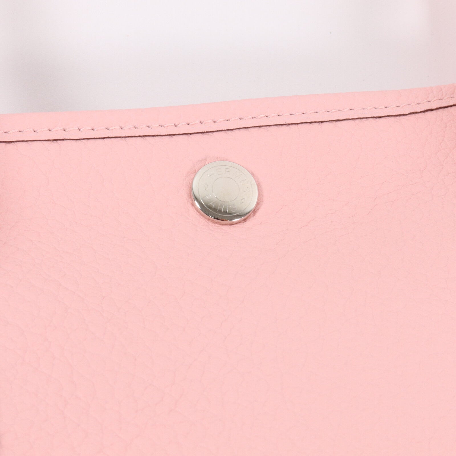 HERMES Negonda皮革Garden Party PM手挽袋Rose Sakura