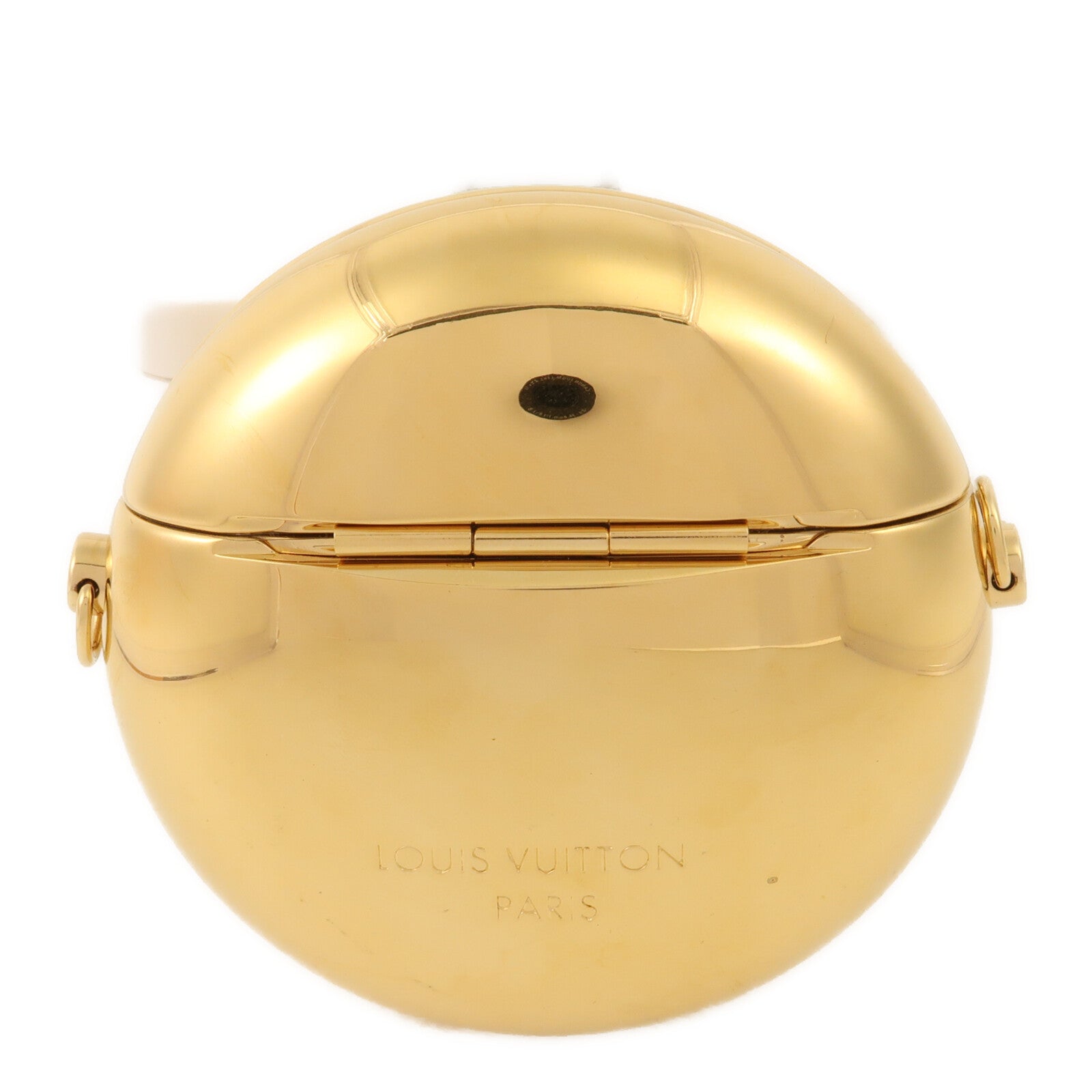 LOUIS VUITTON 金屬Airpop Case With Chain鏈帶耳機套