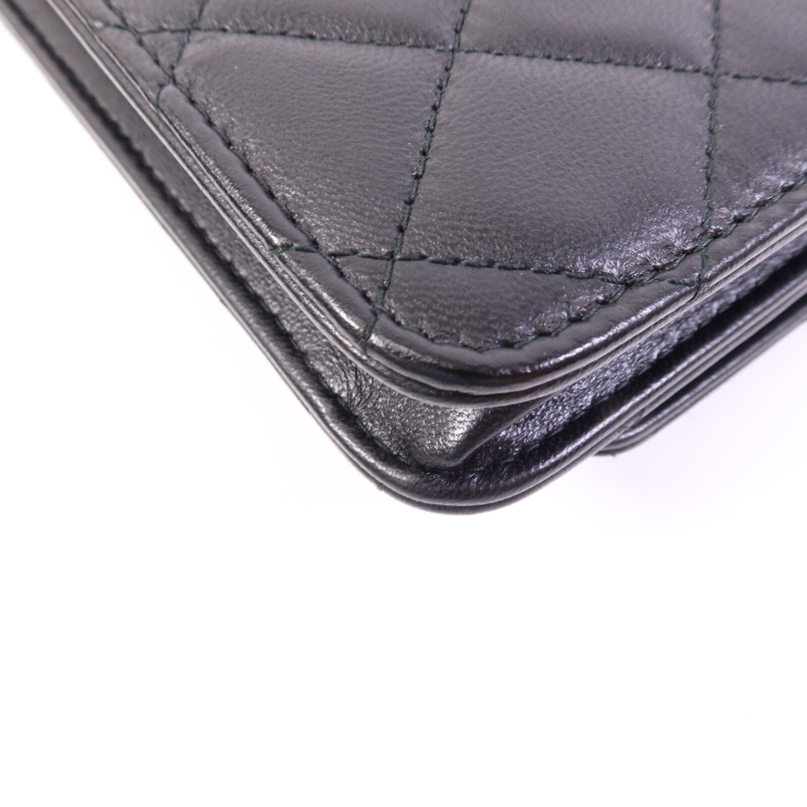 CHANEL 羊皮皮革Trendy CC Wallet On Chain金扣鏈帶肩背袋