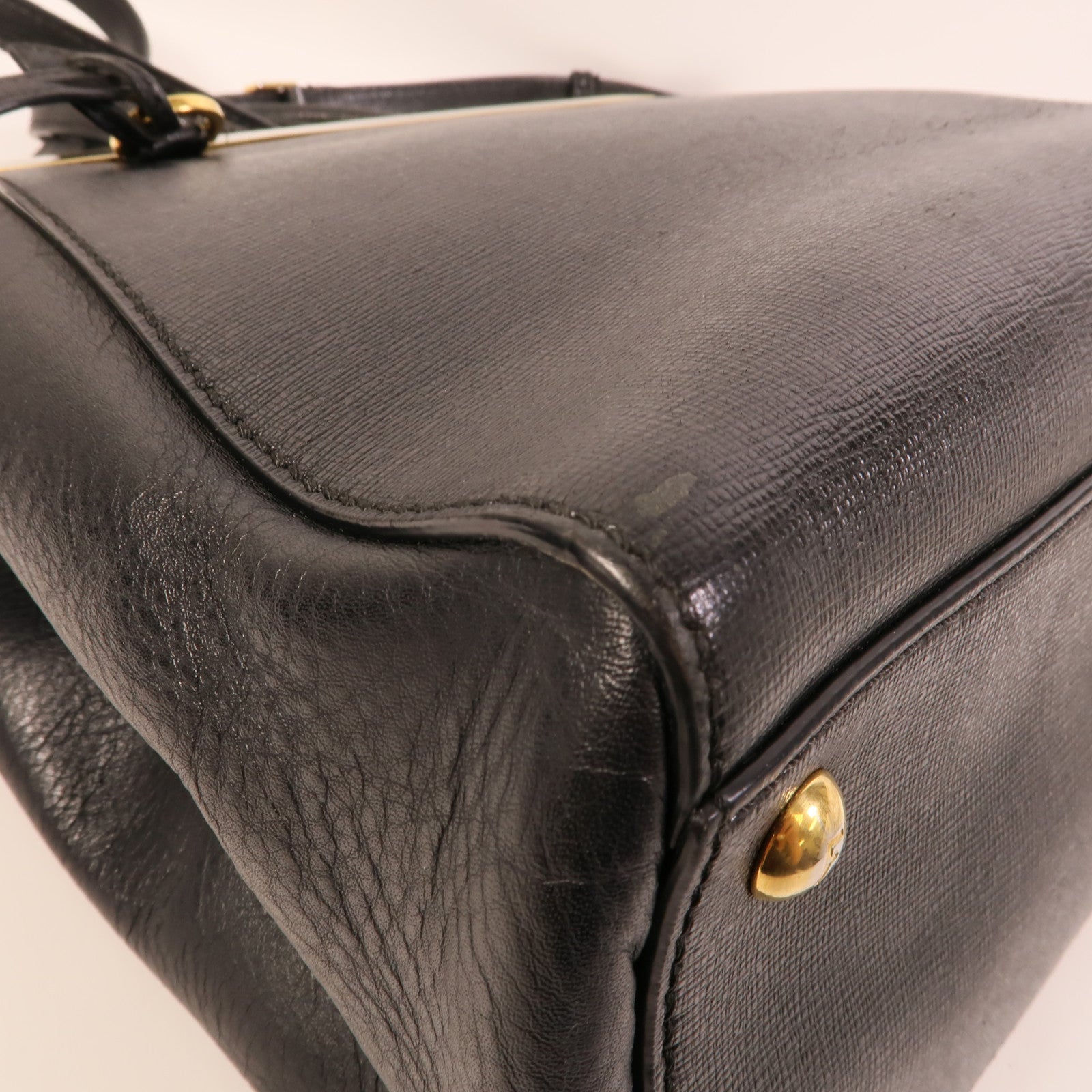 FENDI 牛皮皮革Petite 2Jours手挽肩背兩用袋